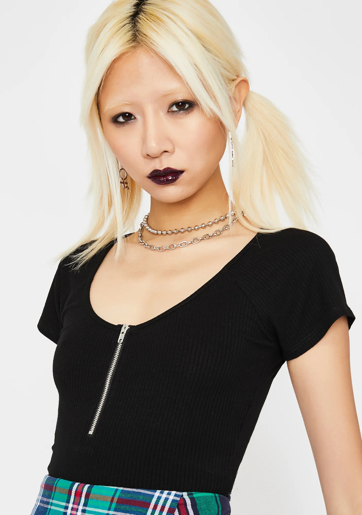 Dark Eyes Peeled Crop Top - Image 2