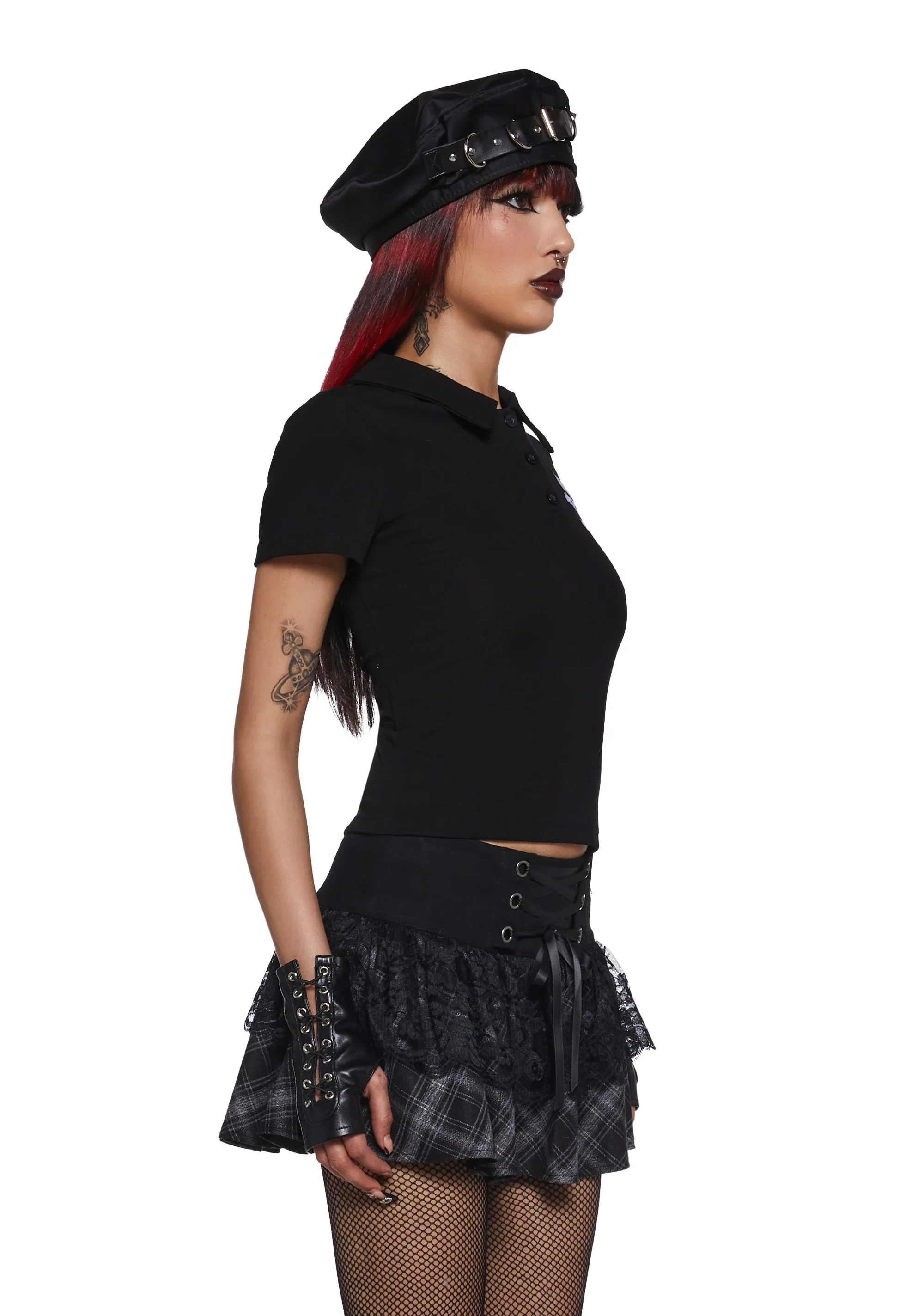 Dark Games Short Sleeve Top - Image 3