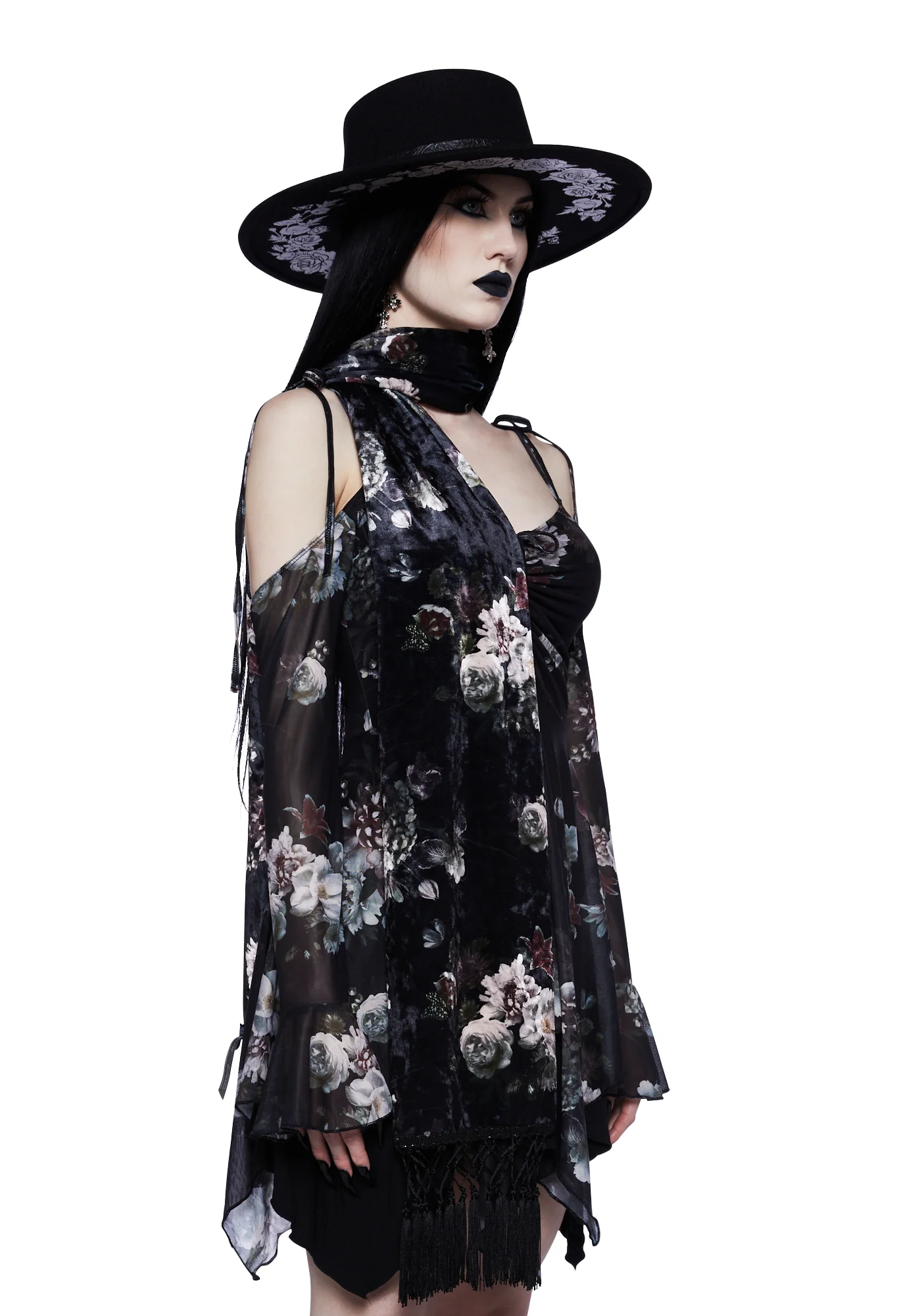 Dark Magic Velvet Scarf - Image 3