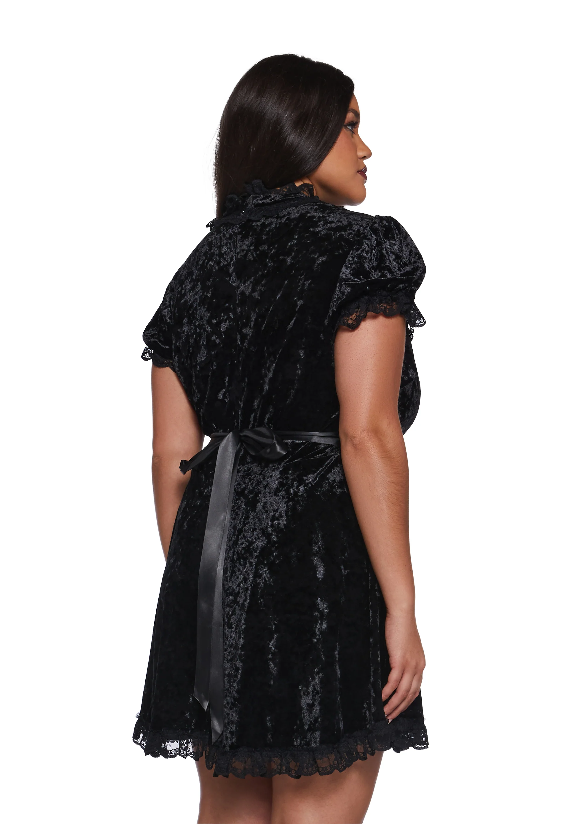Dark Obsession Mini Dress - Image 9