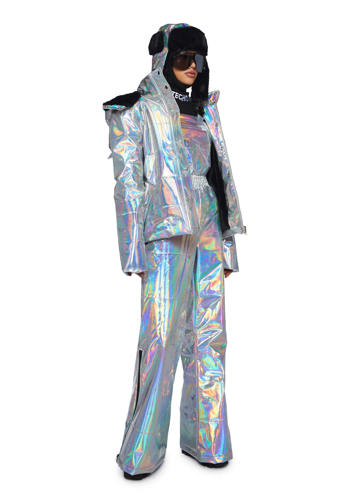Dark Savage Signals Holographic Jumpsuit - Image 5