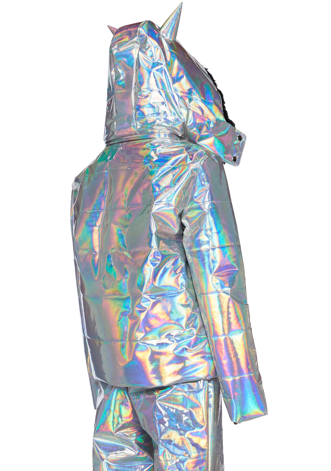 Dark Savage Signals Puffer Jacket - Image 4