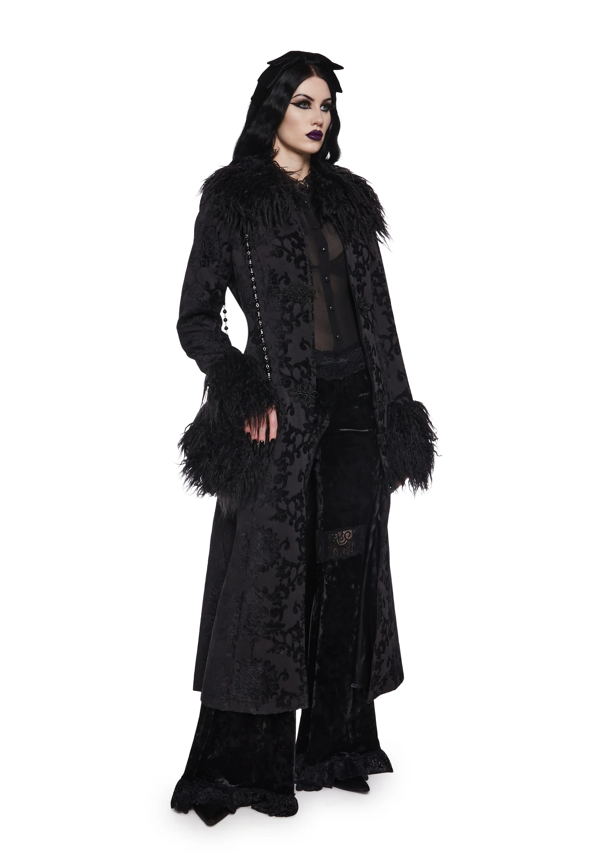 Darkest Depths Brocade Duster - Image 6