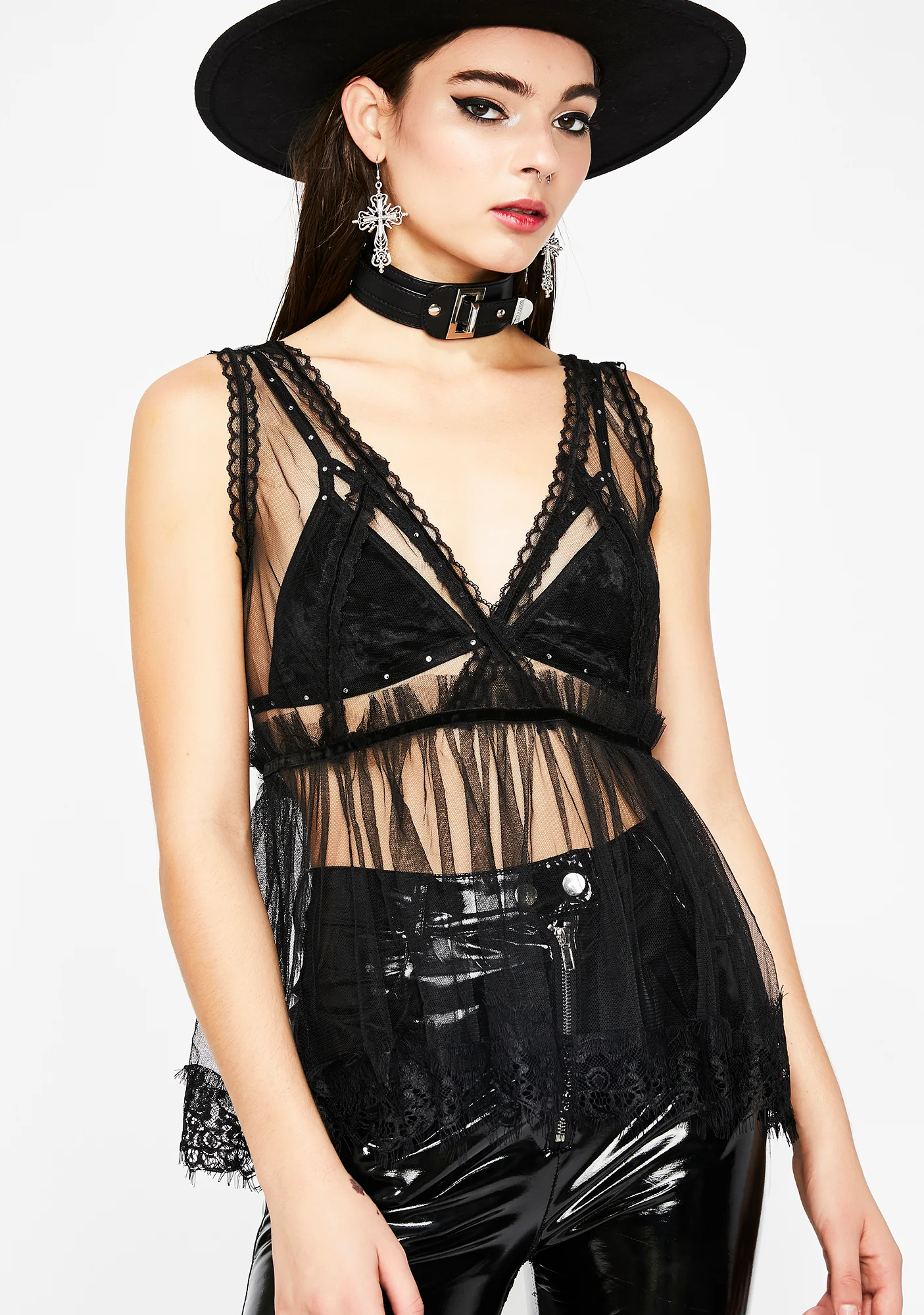 Darkest Dreams Sheer Tank - Image 3