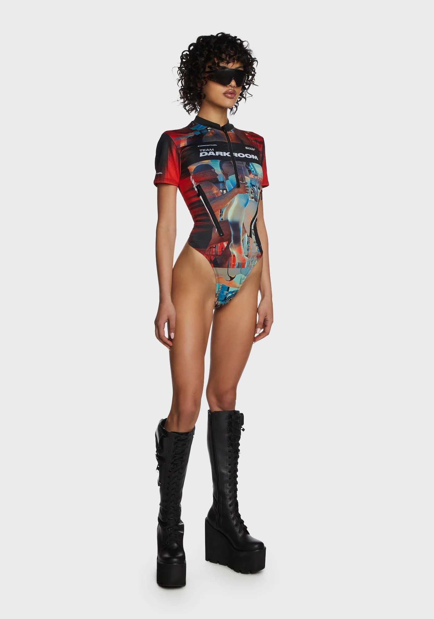 Darkroom Short Sleeve Bodysuit - Image 2