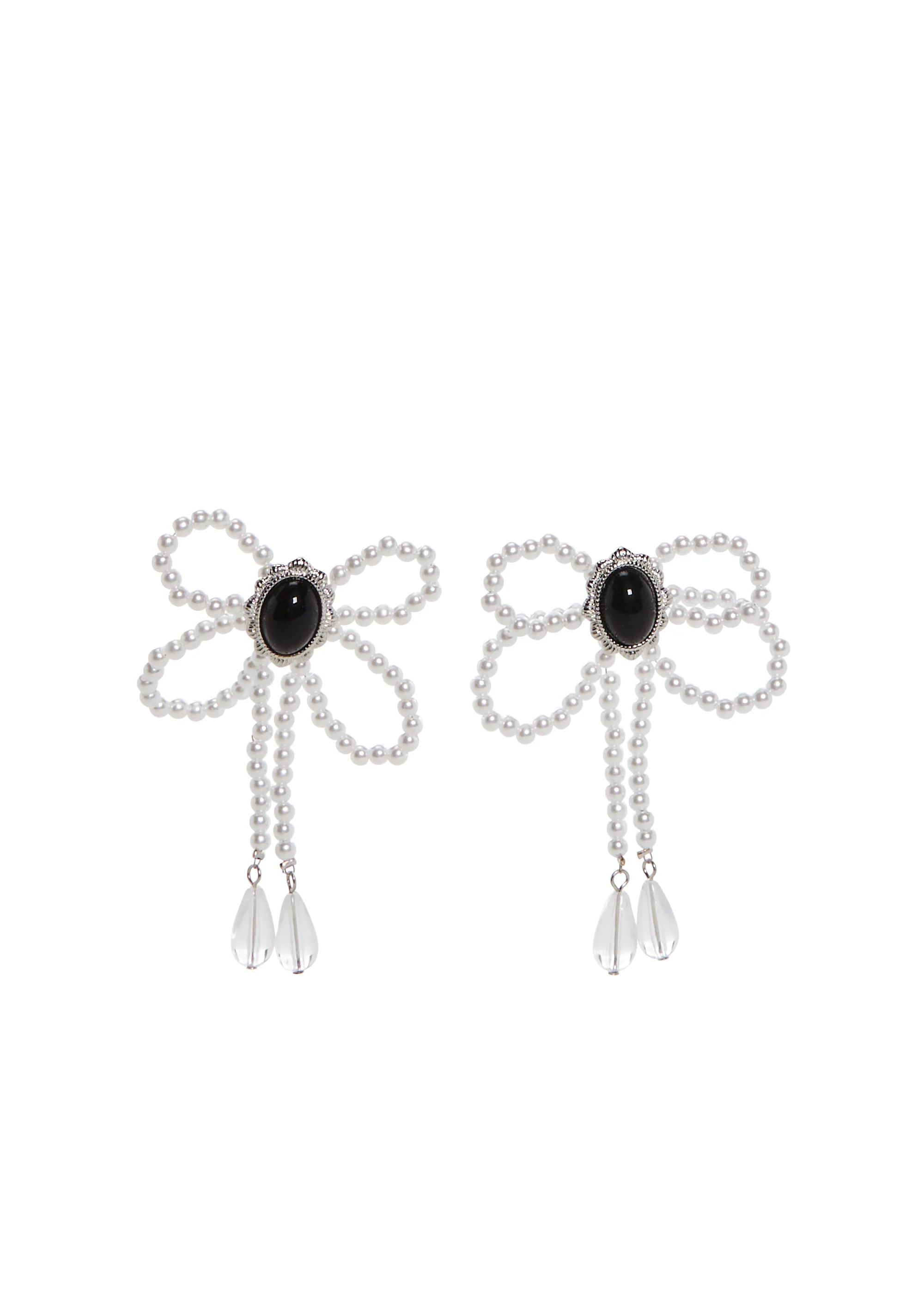Daunting Beauty Bow Earrings - Image 3