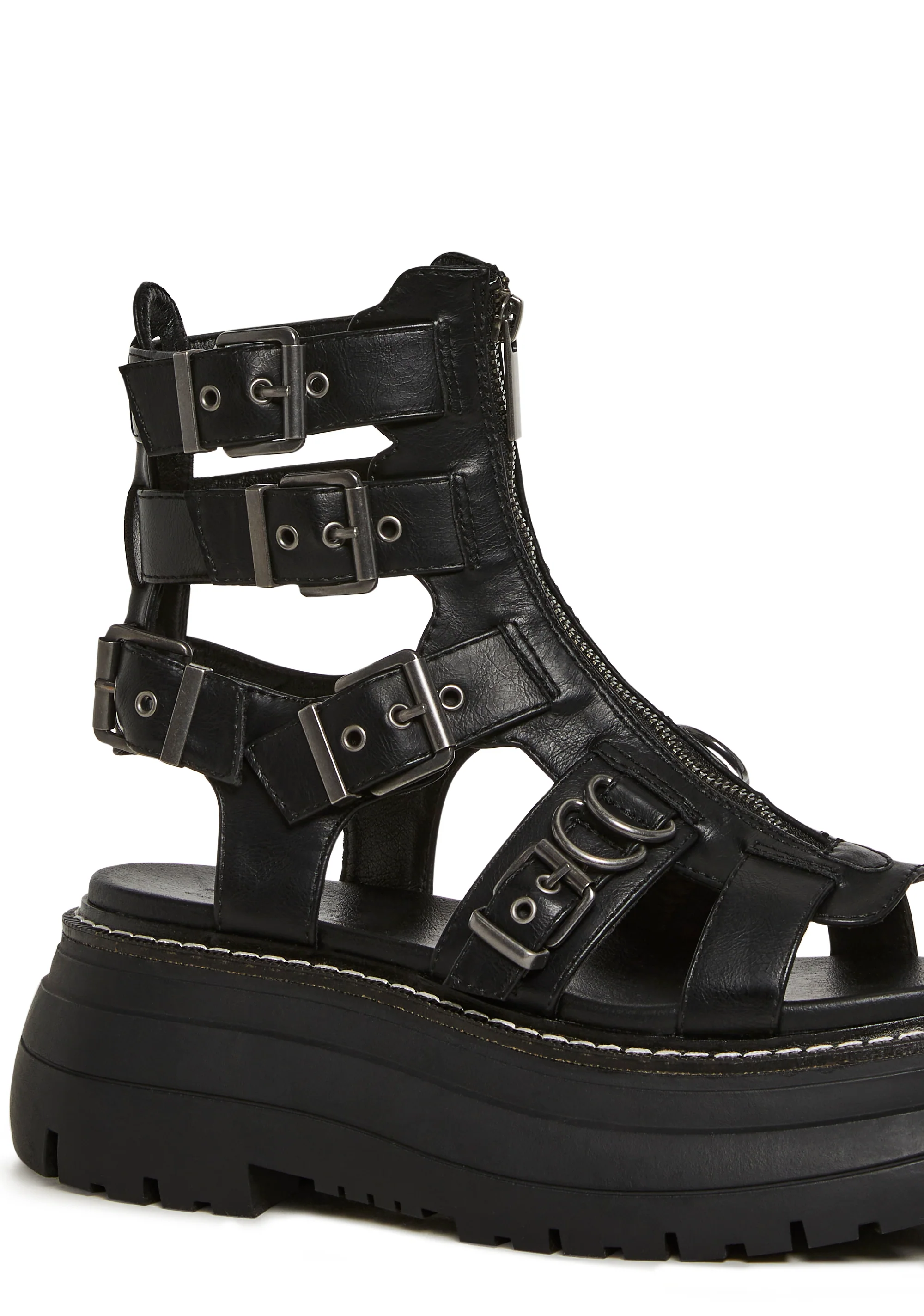 Athena Buckle Sandal - Image 2
