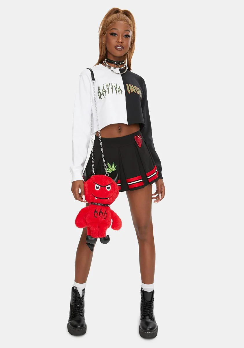 Day N Nite Cropped Sweatshirt - Image 3