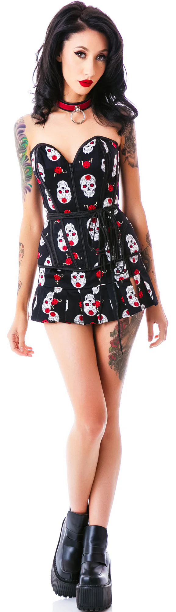 Day of the Dead Corset - Image 5