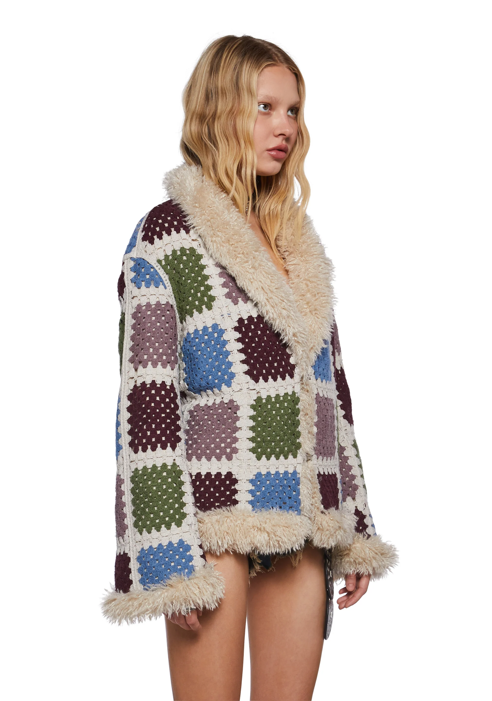 Day Trips Crochet Jacket - Image 3