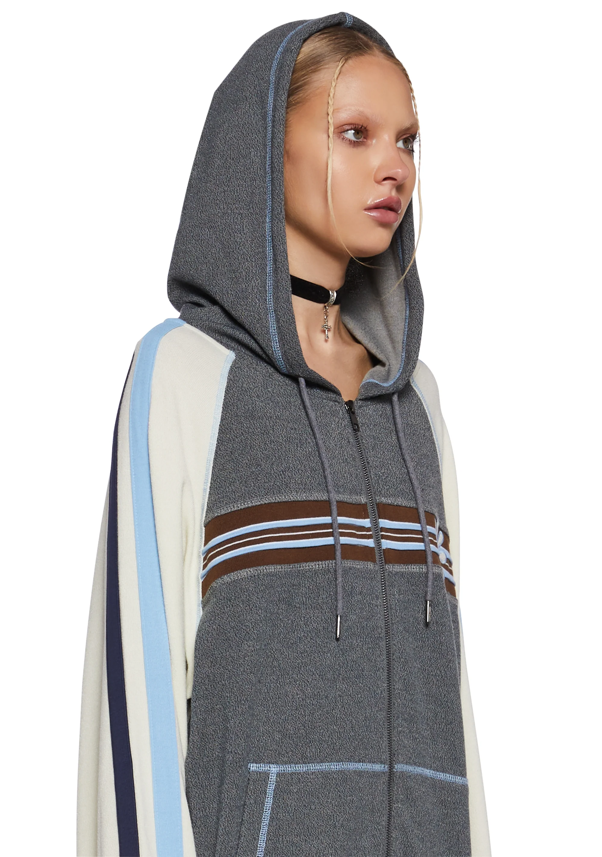 Days Move Fast Oversized Hoodie - Image 4