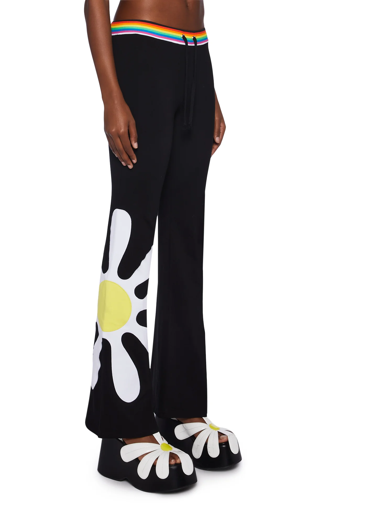 Dazzle Blossom Thermal Flare Pants - Image 3