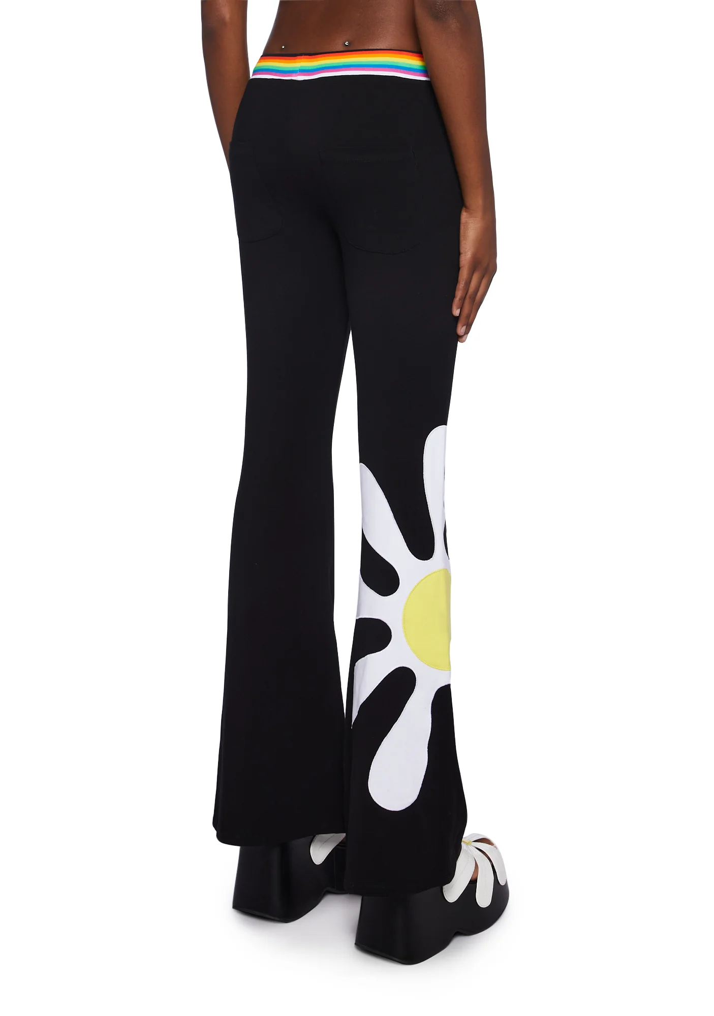 Dazzle Blossom Thermal Flare Pants - Image 4