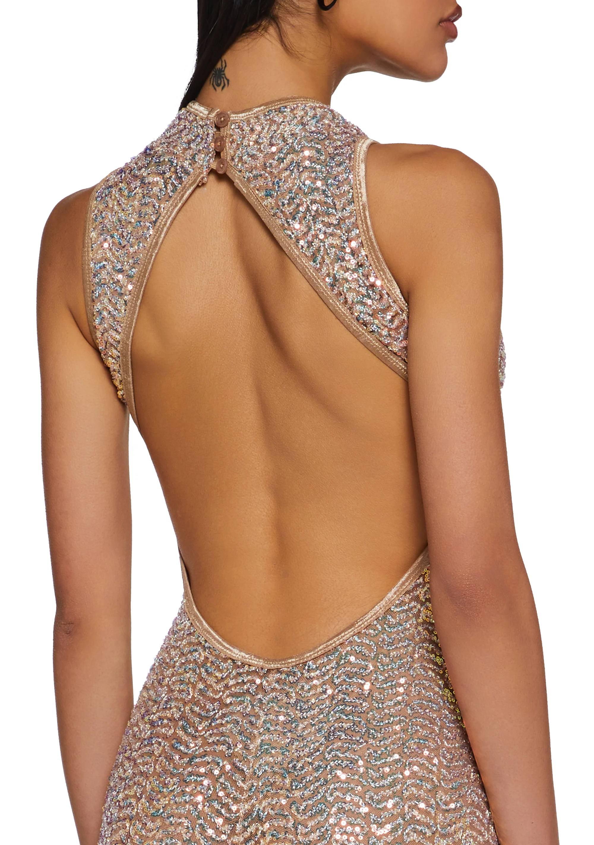 Dazzling Nights Sequin Jumpsuit - Image 2