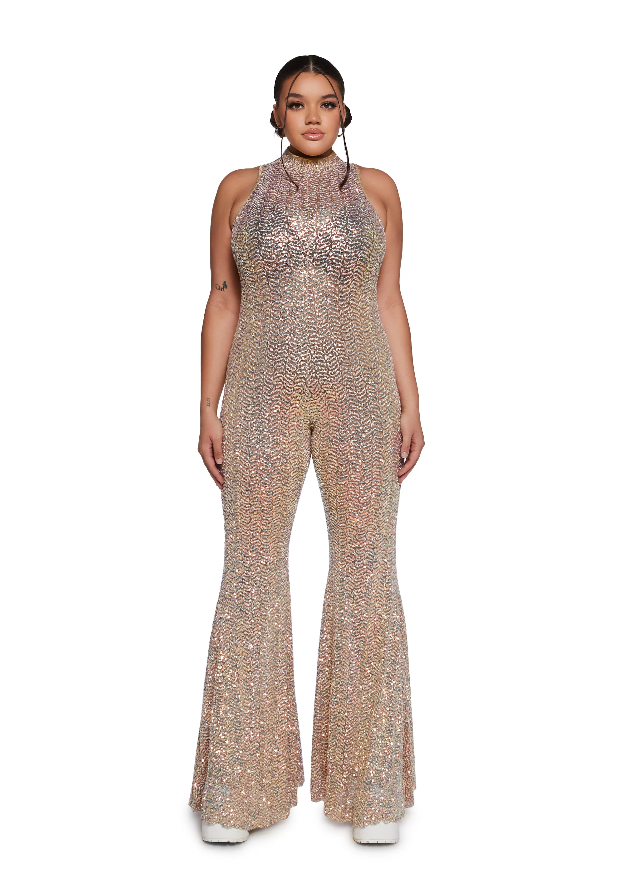 Dazzling Nights Sequin Jumpsuit - Image 6