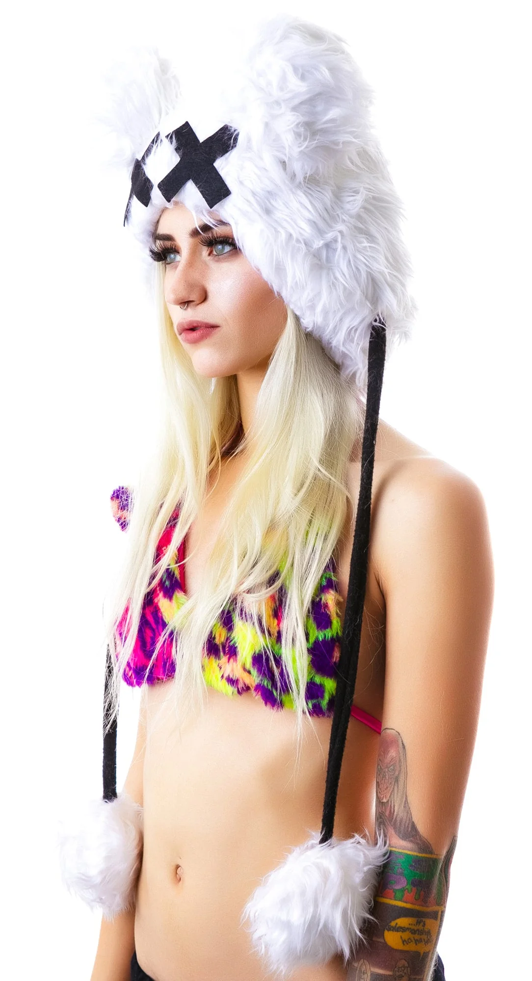 Dead Mouse Furry Hood - Light Blue - Image 8