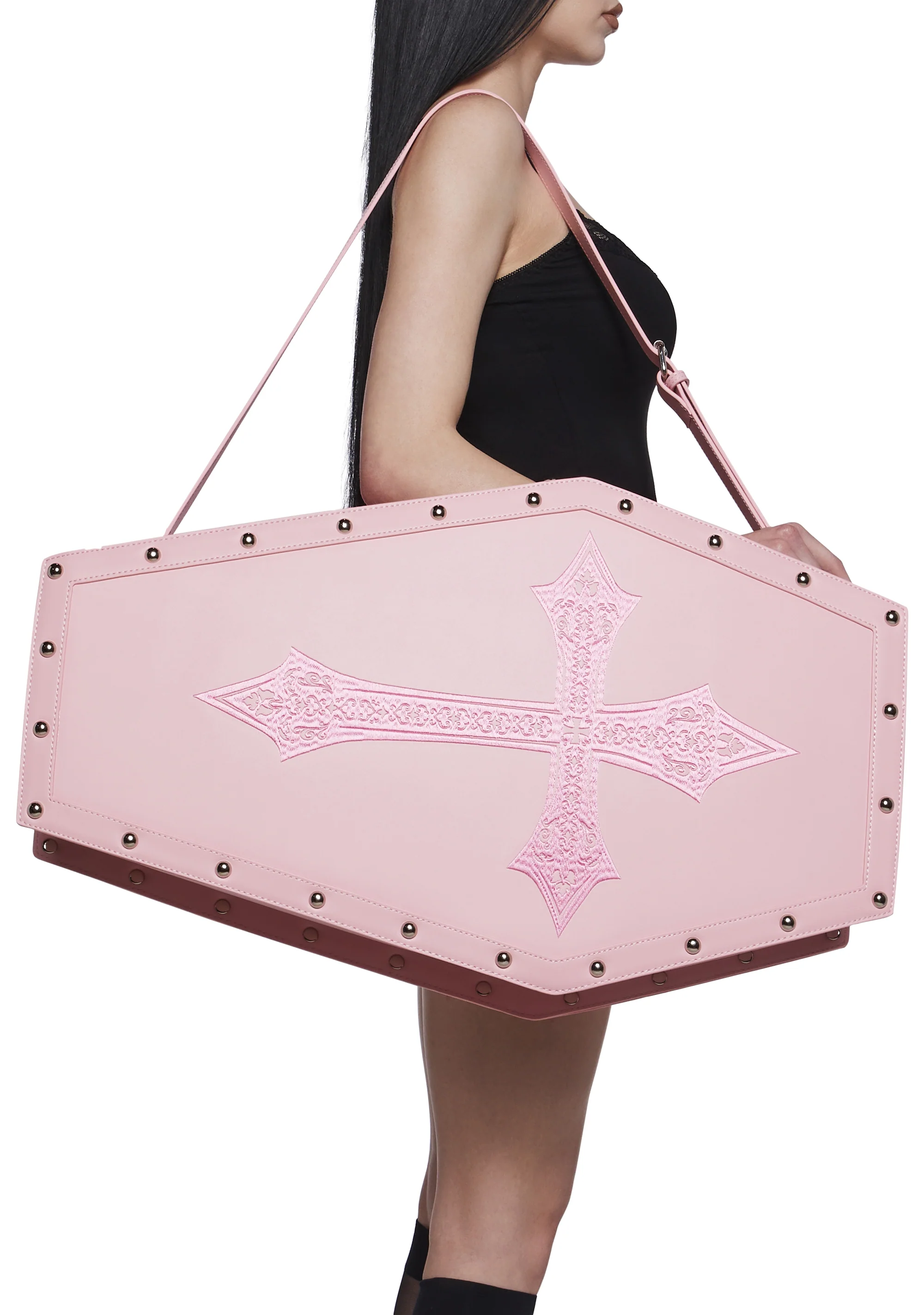 Dead Weight Coffin Weekender - Pink - Image 2