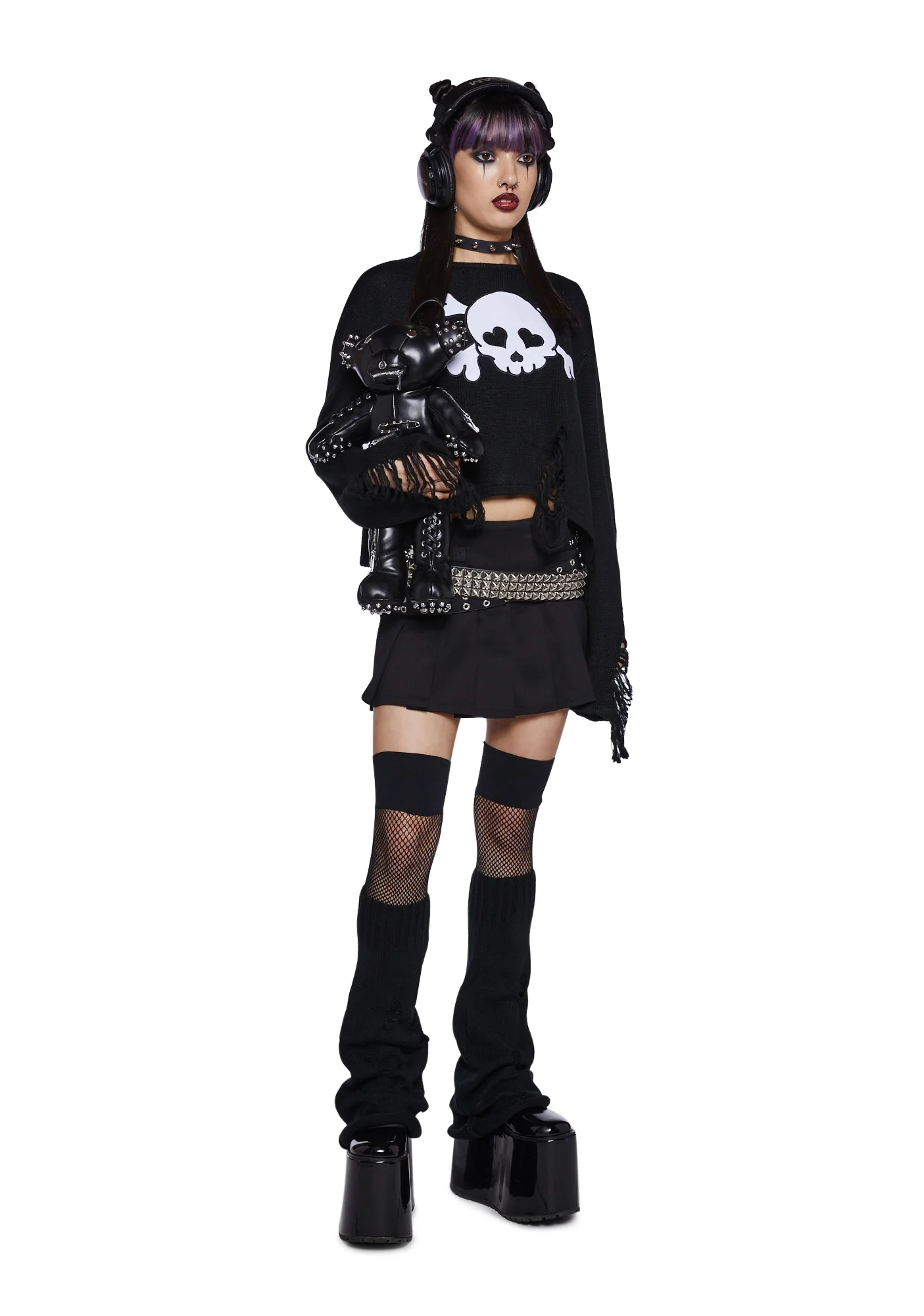 Dead Wrong Skull Sweater - Image 2