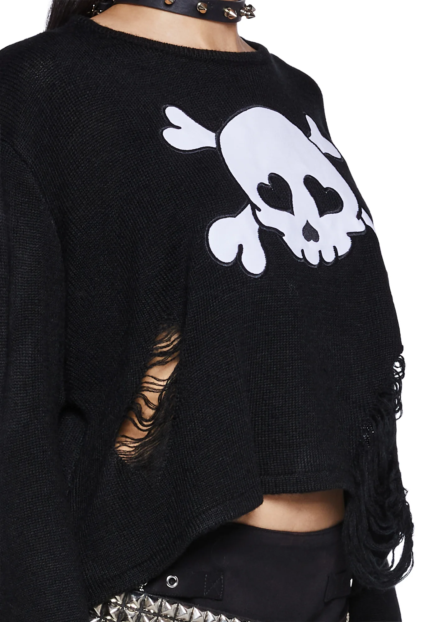 Dead Wrong Skull Sweater - Image 5