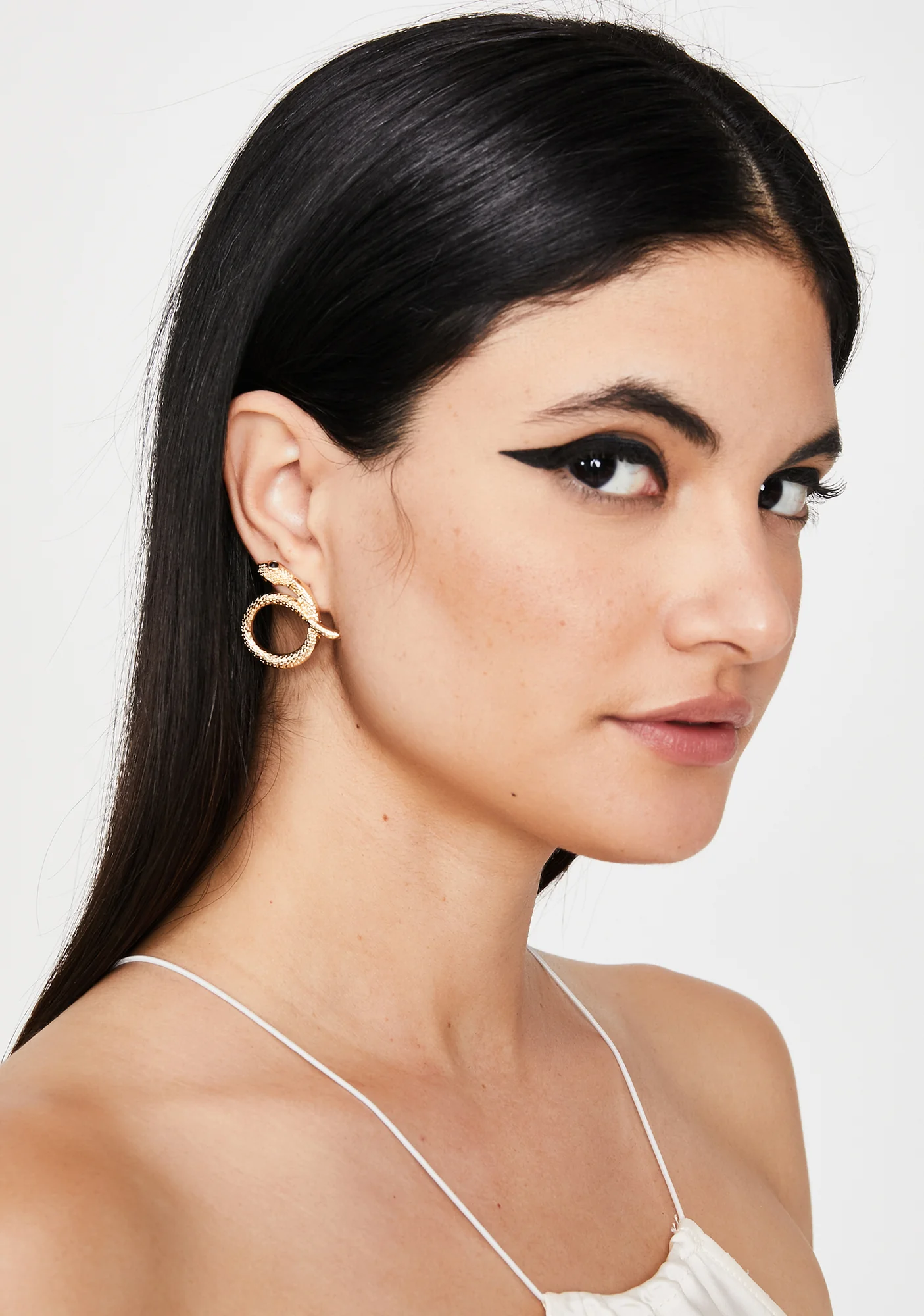 Deadly Lies Snake Earrings - Image 2