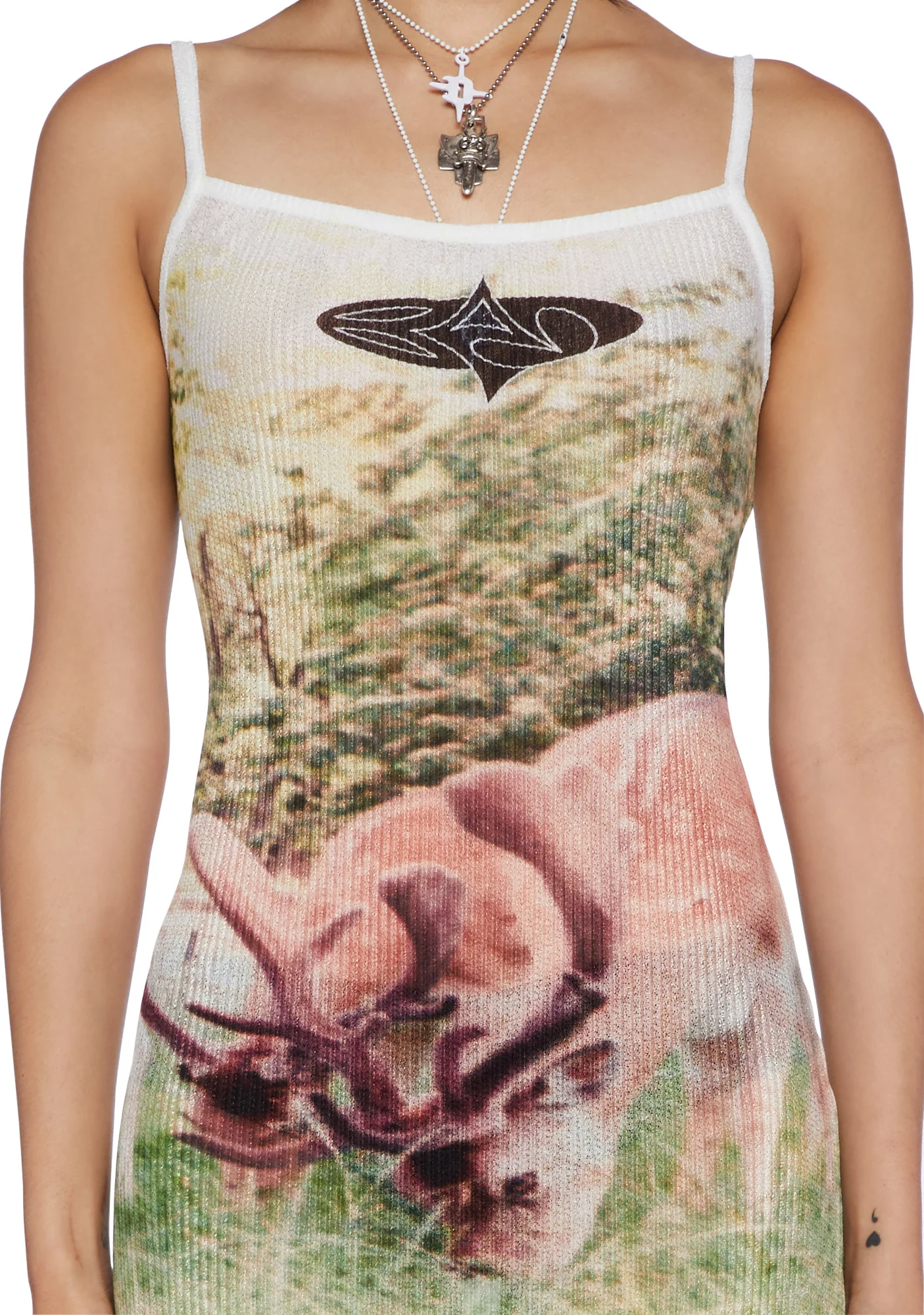Dear Heaven Plisse Maxi Dress - Image 5