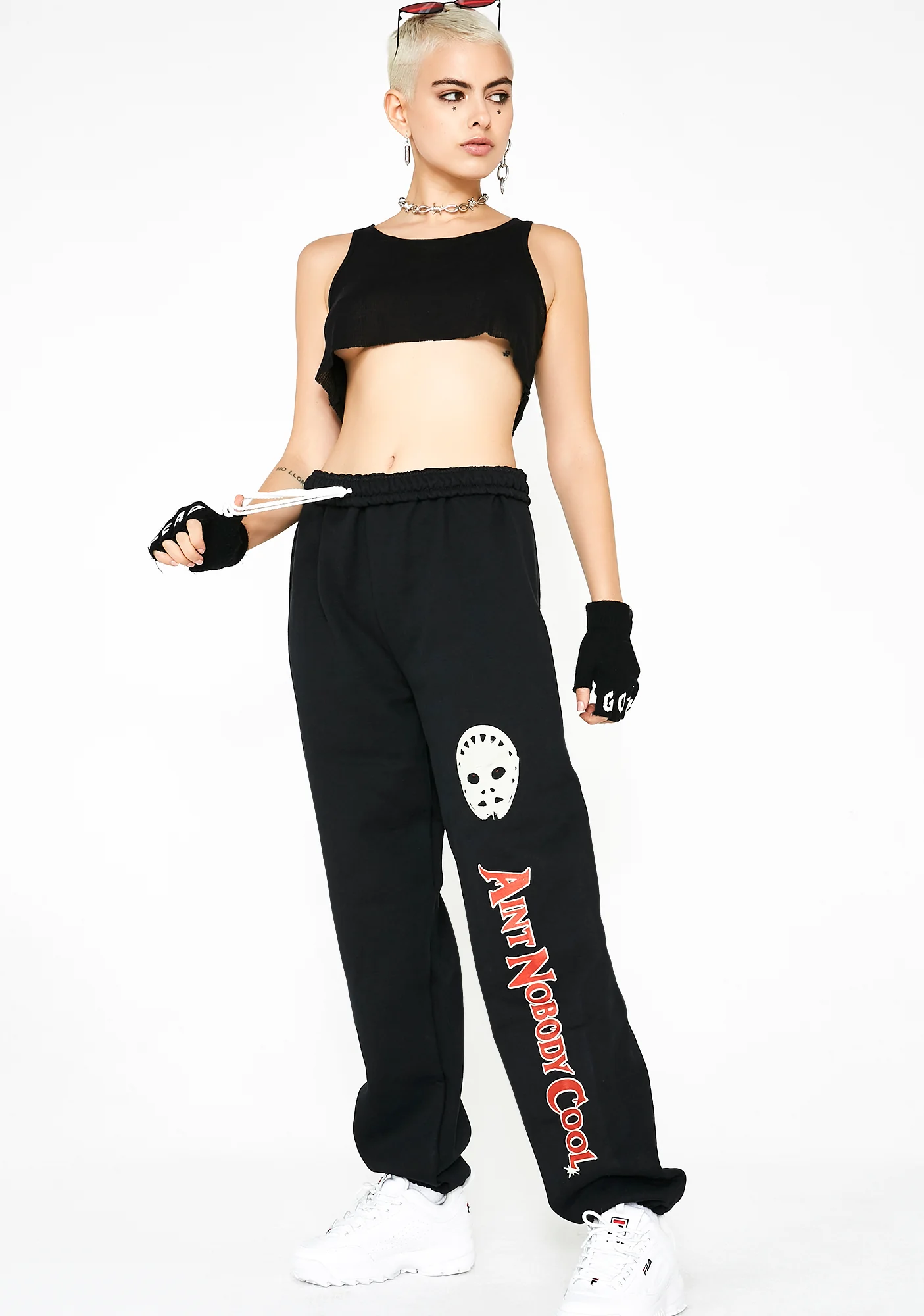 Death Face Sweatpants - Image 2