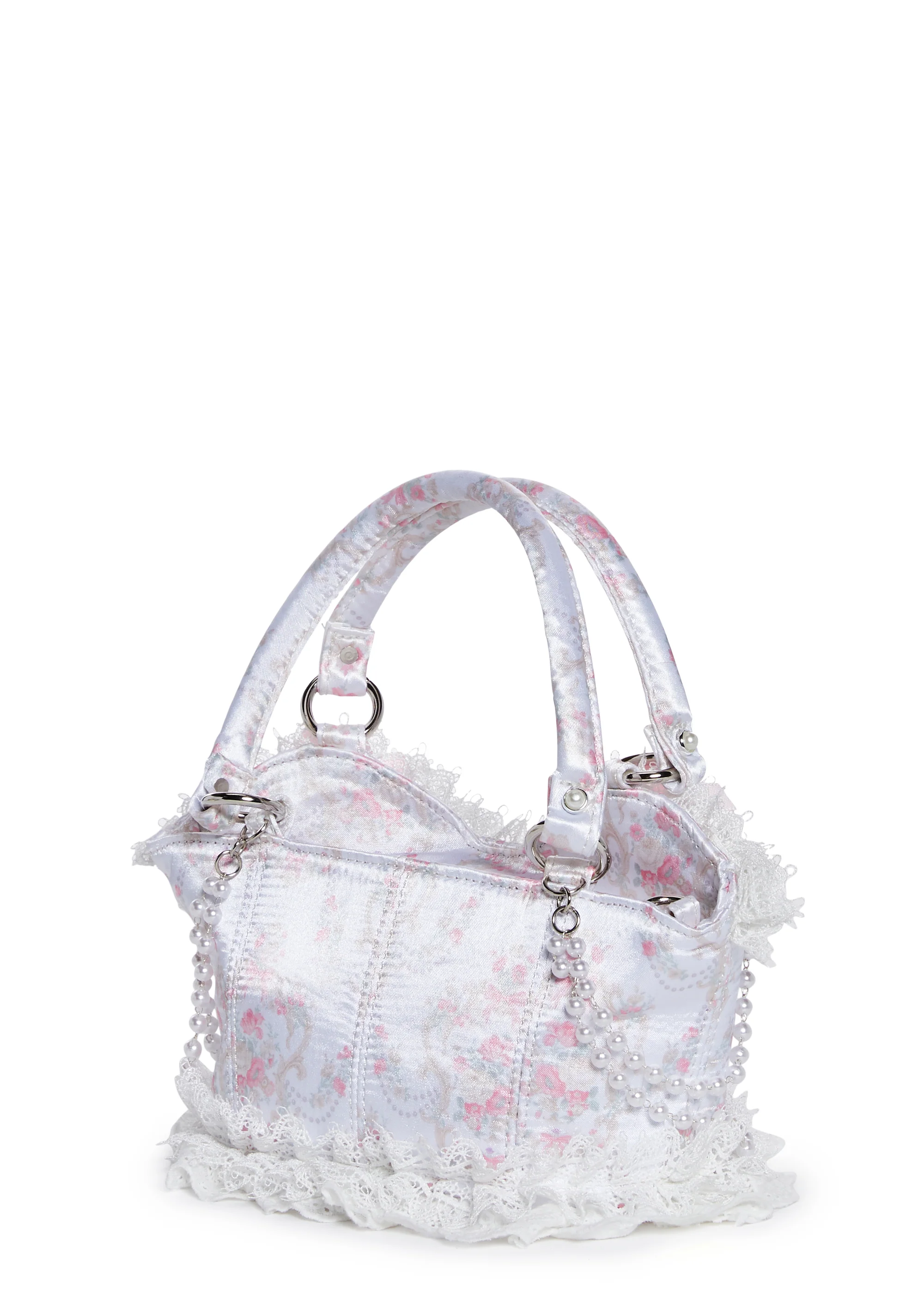 Debutante Bustier Handbag - Floral - Image 5