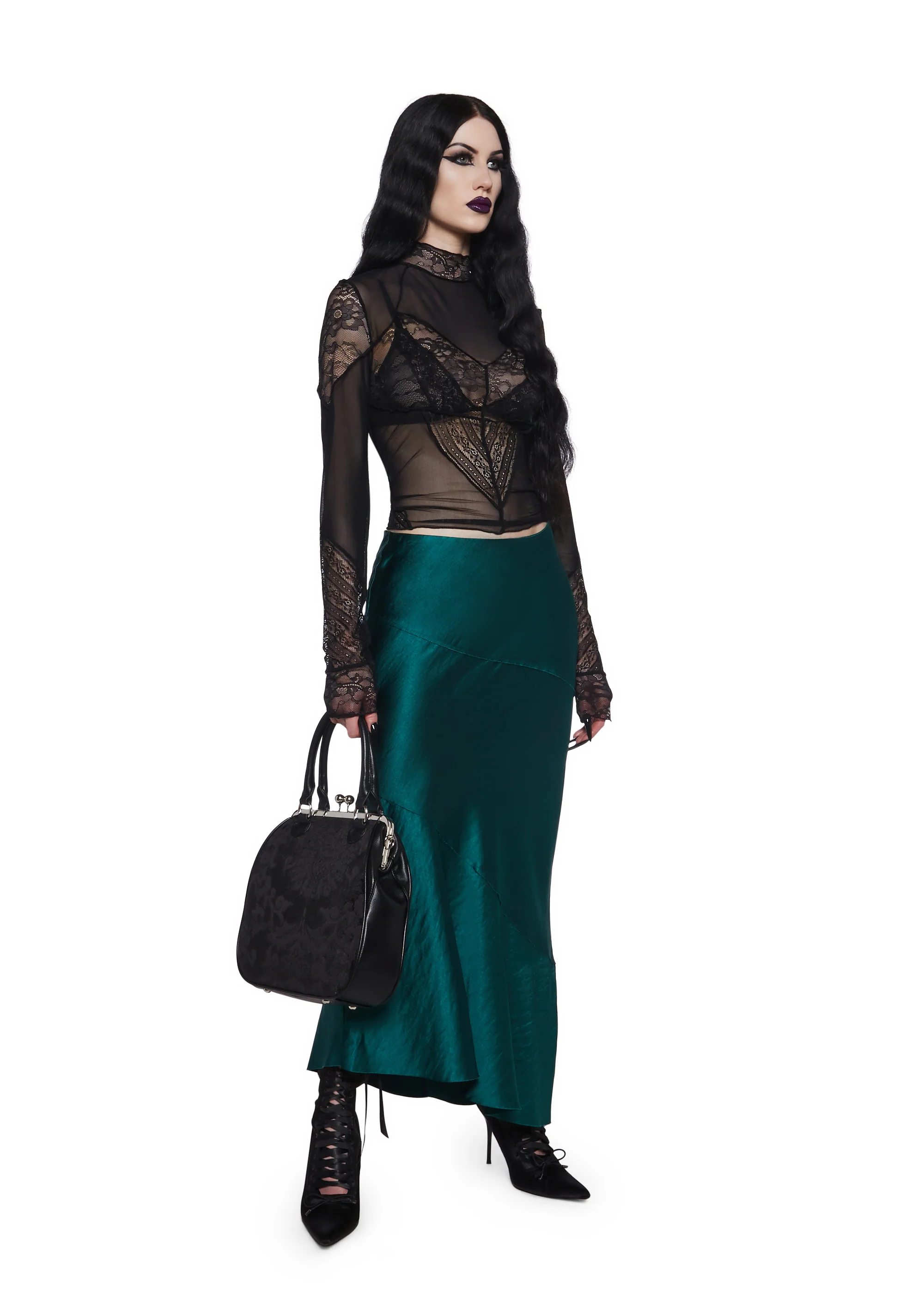 Deceiving Nature Brocade Bag - Image 7
