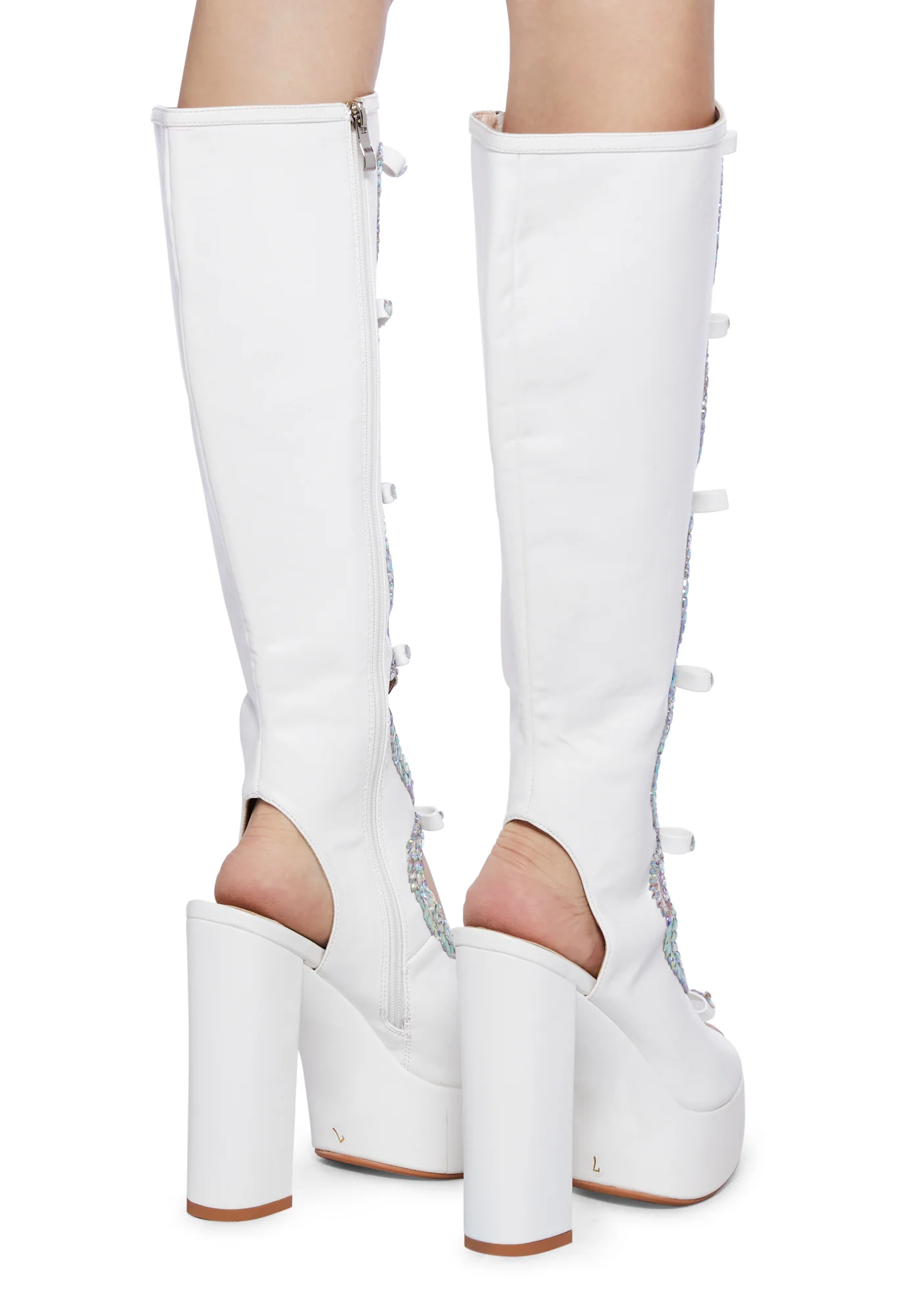 Declan Platform Sandals - Image 4