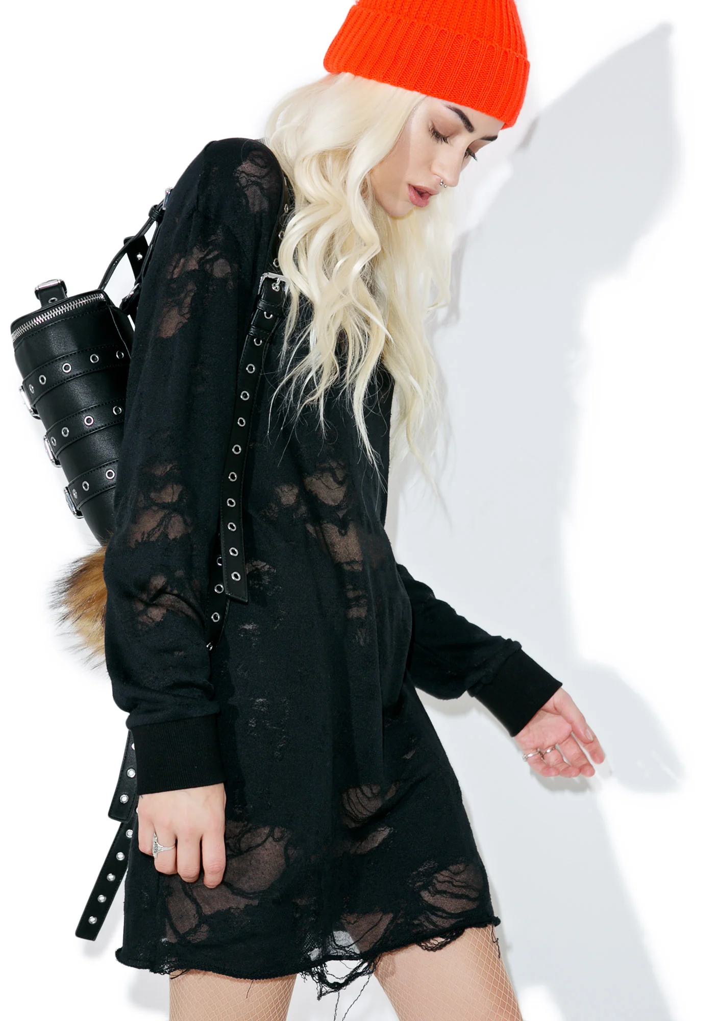 Deconstructed Terry Dress - Image 5