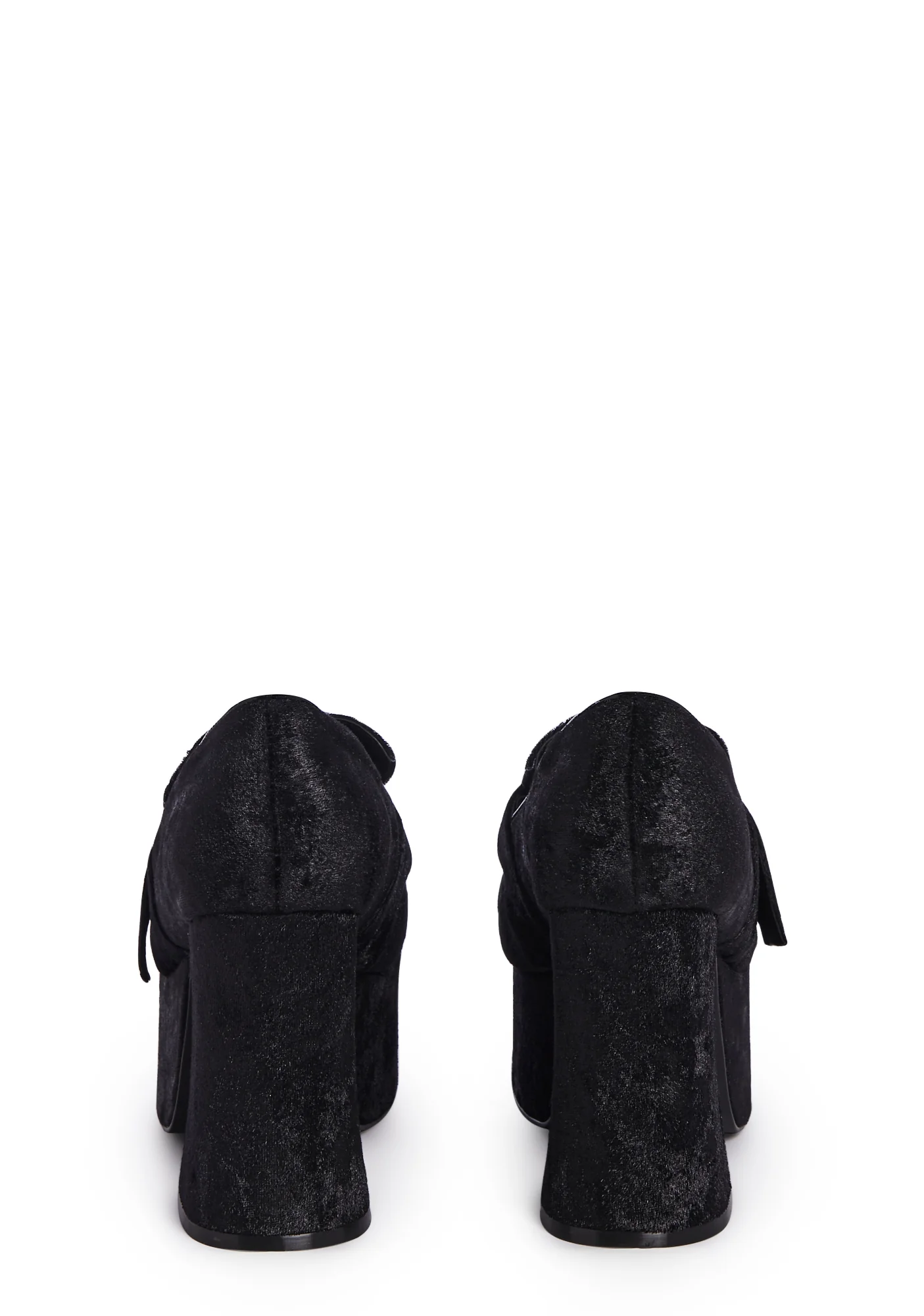 Deelite Qrystal Oxford Platforms - Black - Image 4