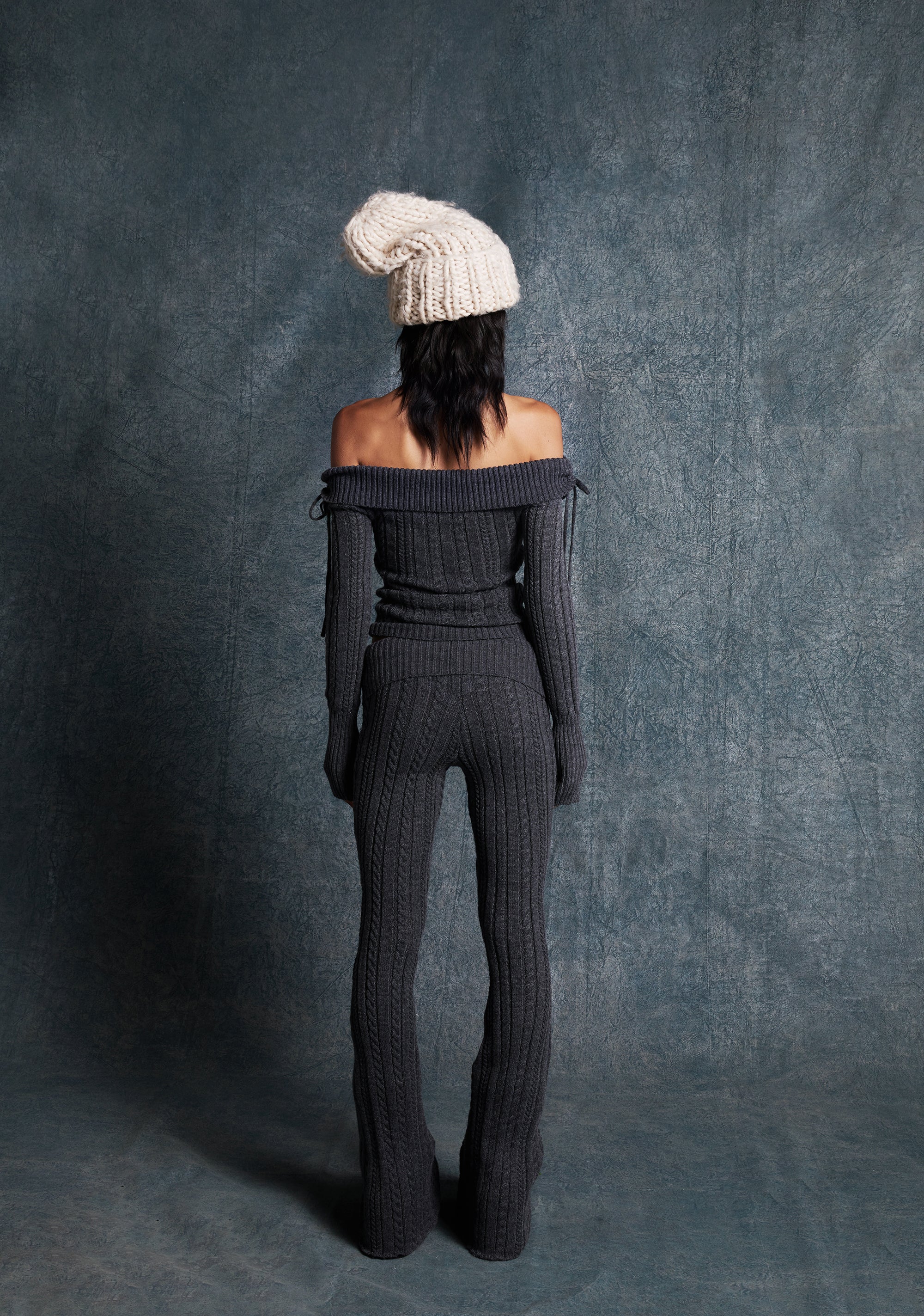 Deep Thoughts Flare Pants - Gray - Image 6
