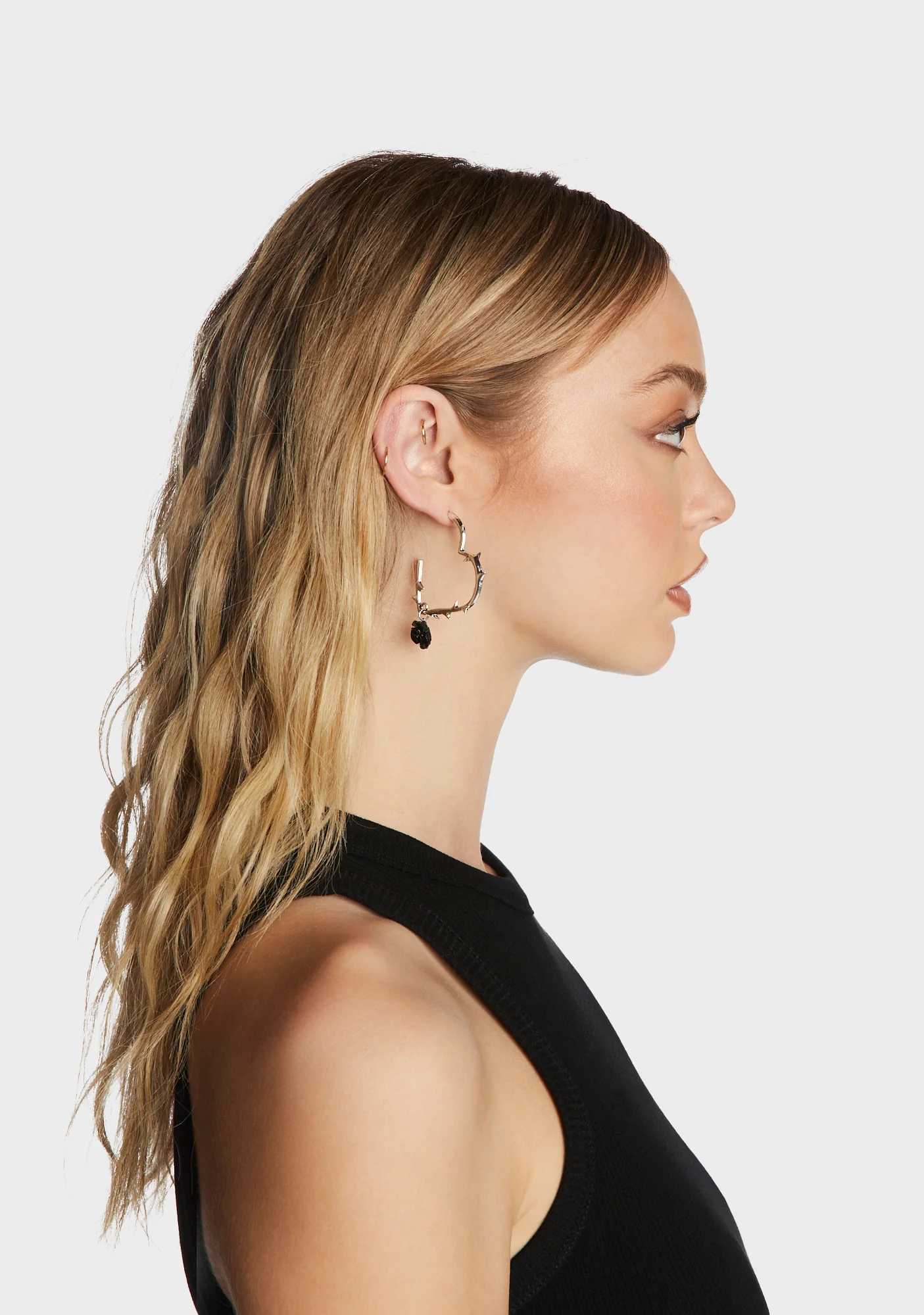 Deepest Bonds Hoop Earrings - Image 2