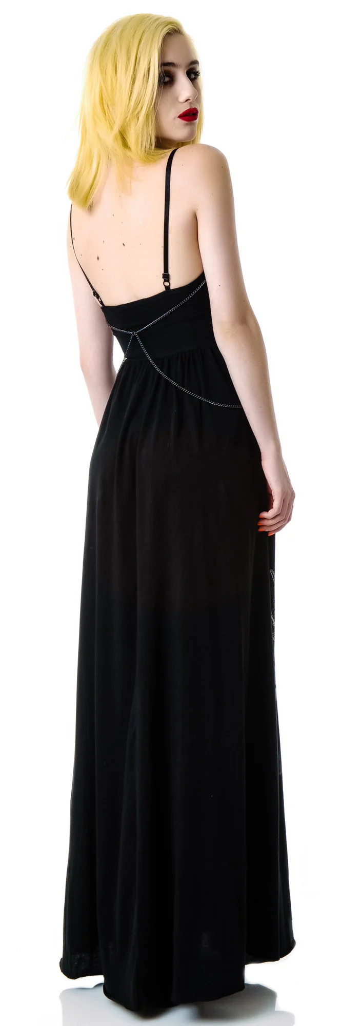 Deer Chain Harness Maxi Dress - Image 4