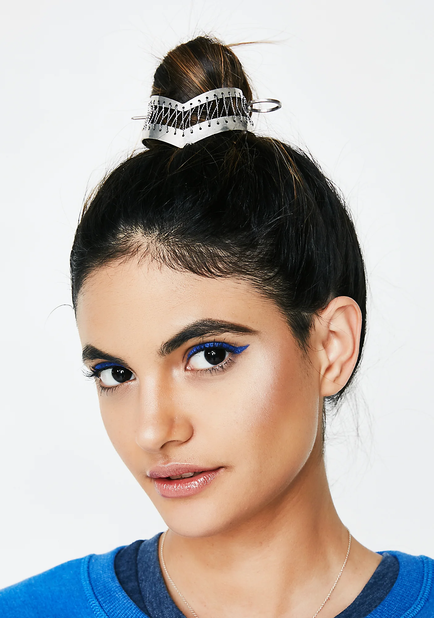 Dejah Metal Bun Cuff - Image 4