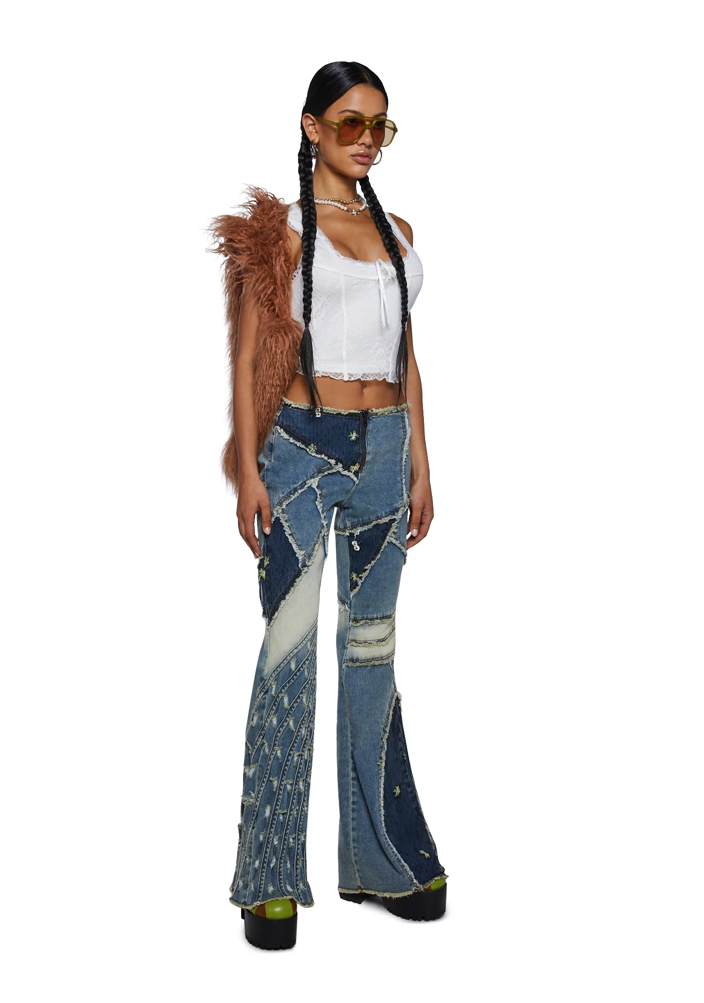 Delay Your Departure Corset Top - White - Image 2