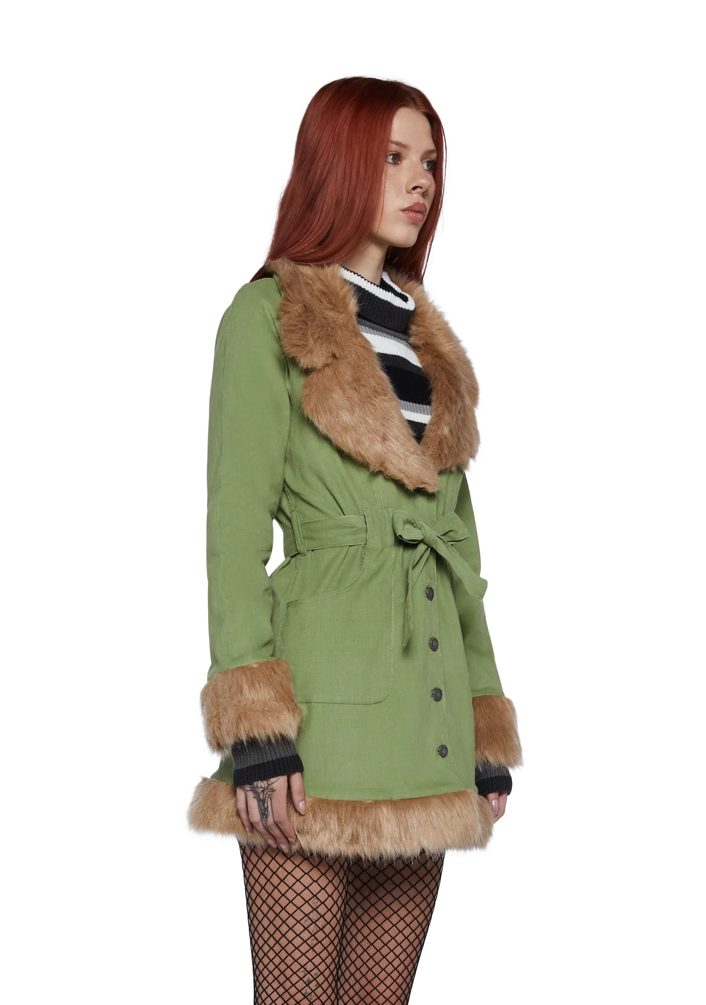 Daisy Dear Sherpa Coat - Image 3