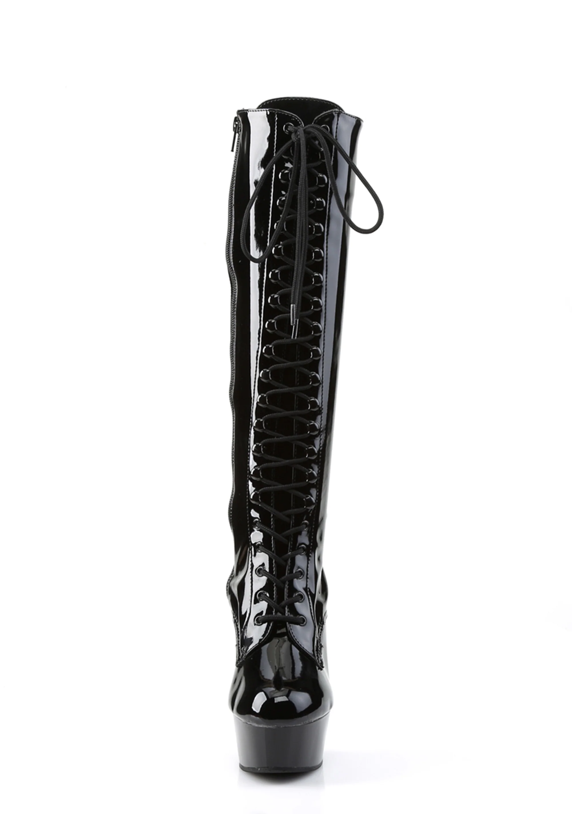 Delight-2023 Platform Knee High Boots-Black - Image 3