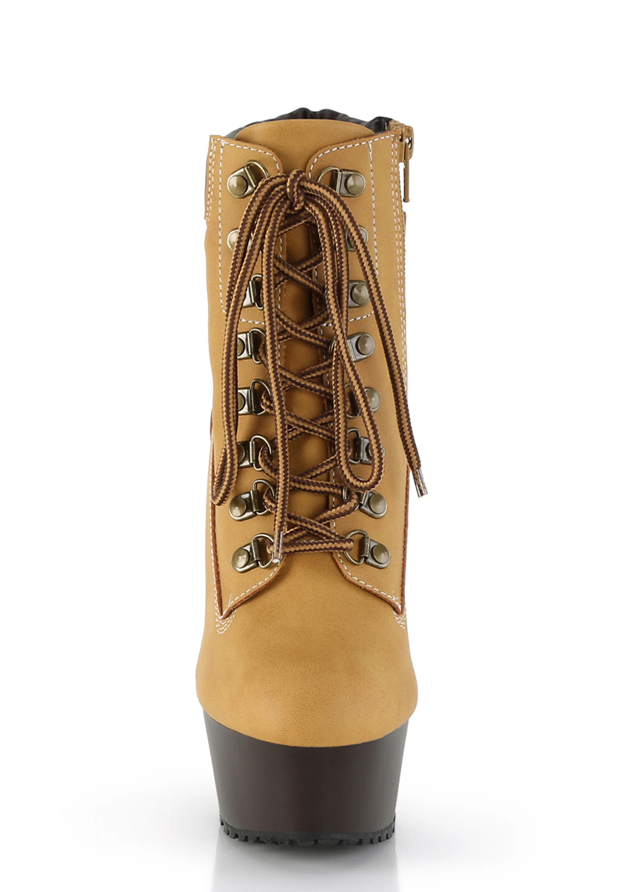 Delight-600TL-02 Lace-Up Booties - Image 3