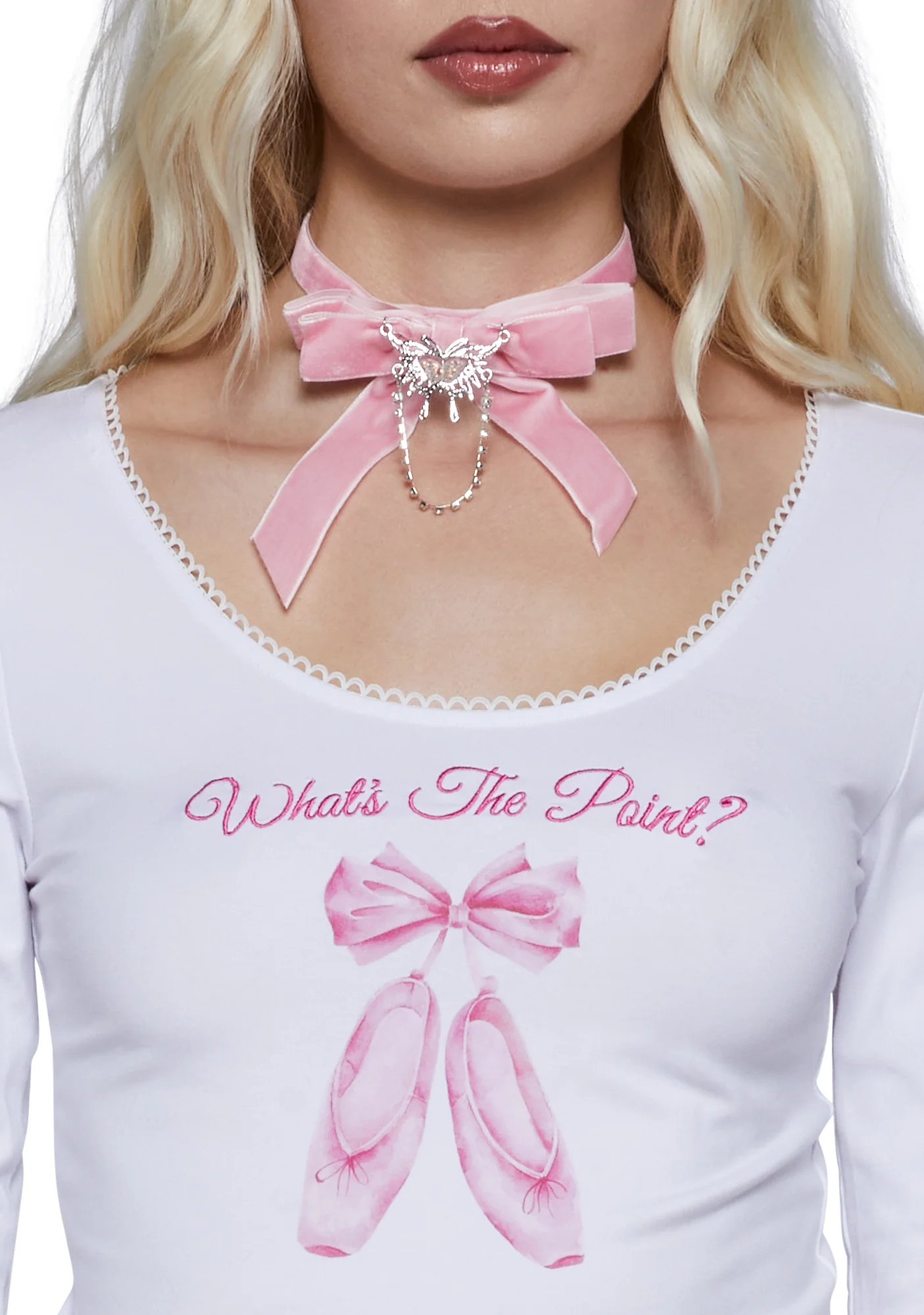 Delightful Dear Long Sleeve Top - Image 5