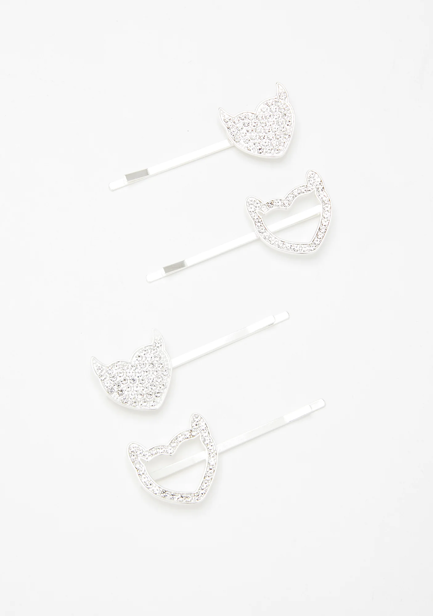 Demon Doll Rhinestone Hair Pins - Image 2
