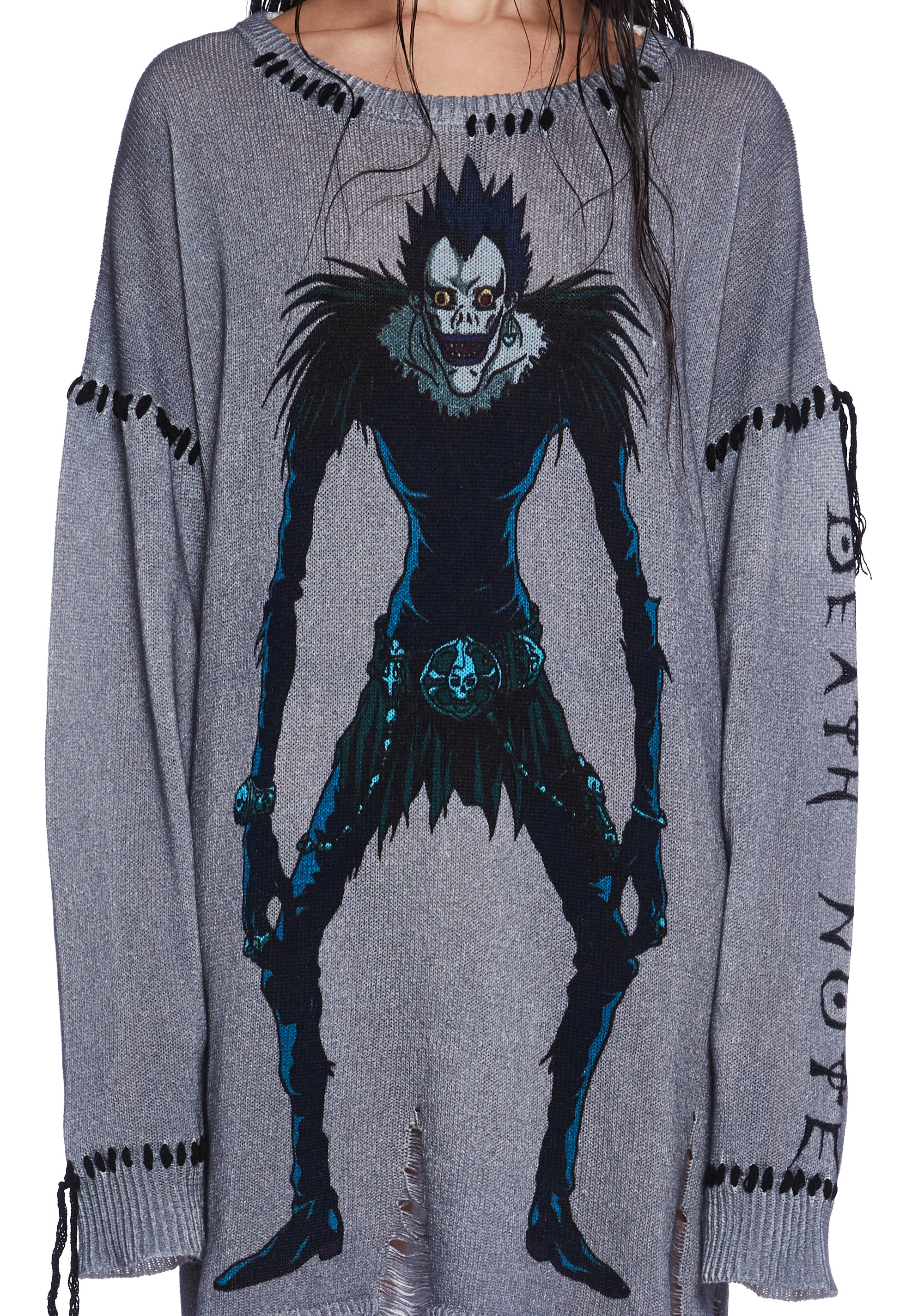 Demon Encounters Oversized Sweater - Image 5