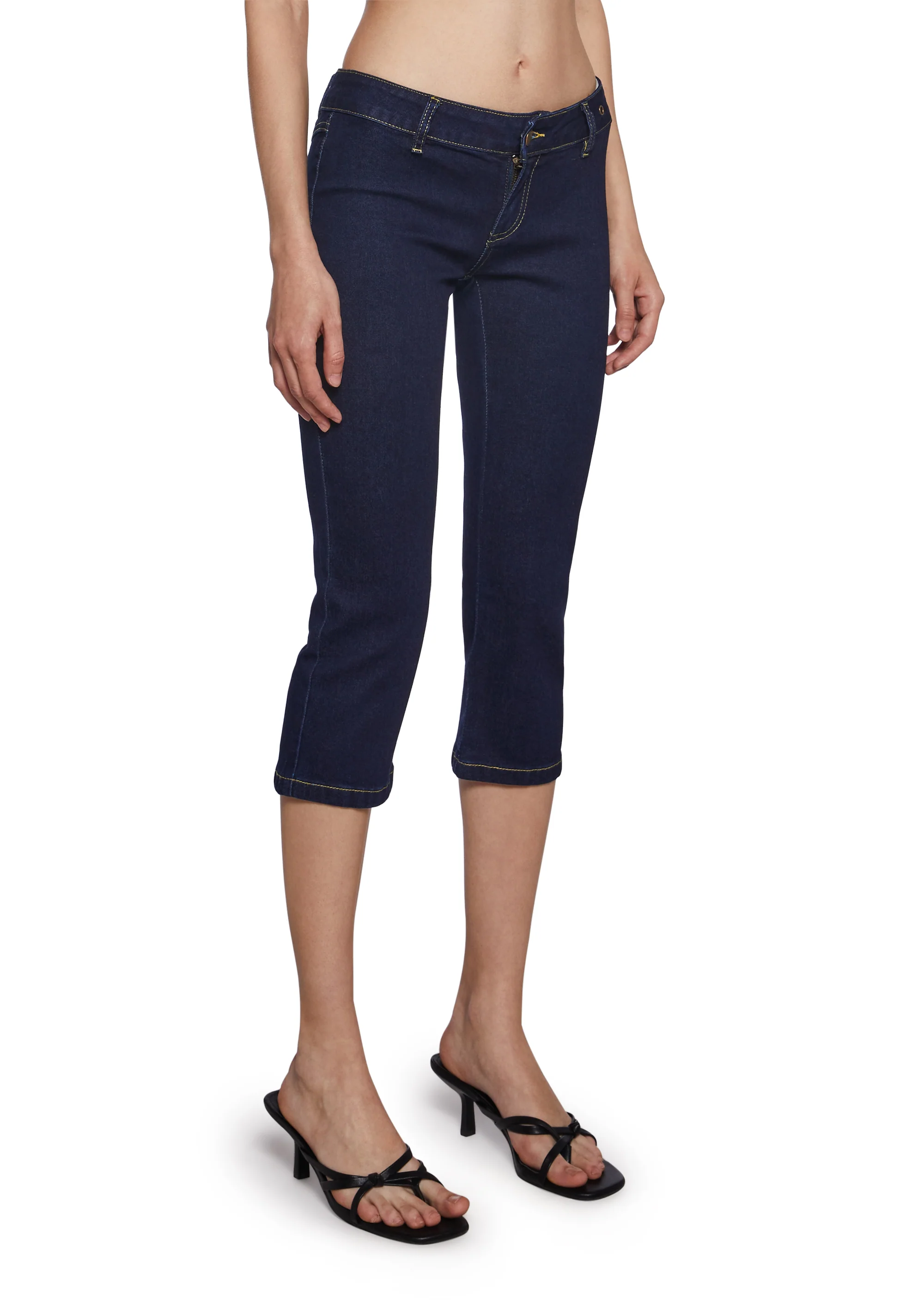 Espresso Vibes Capri Jeans - Image 3