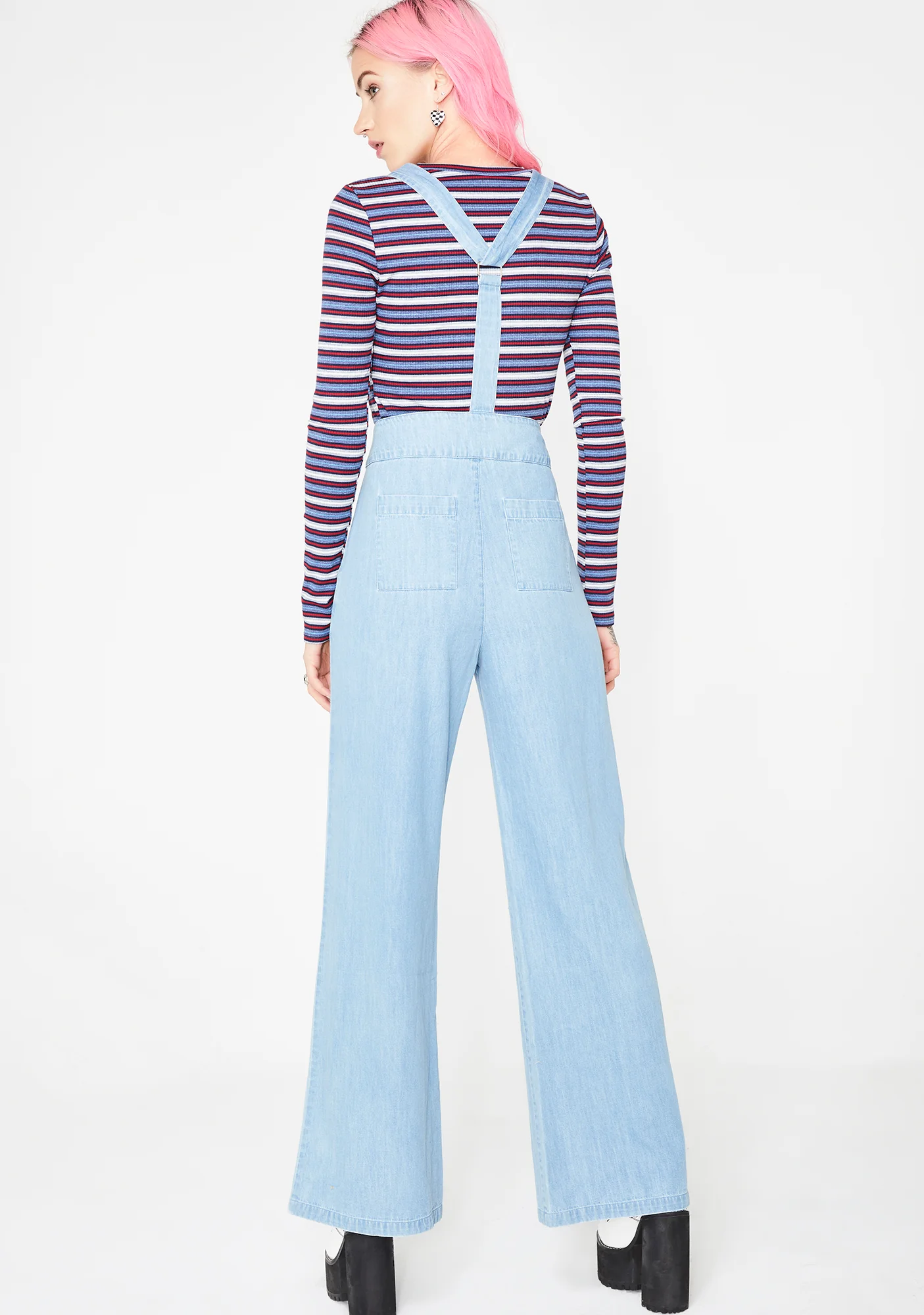 Denim Dungarees - Image 4