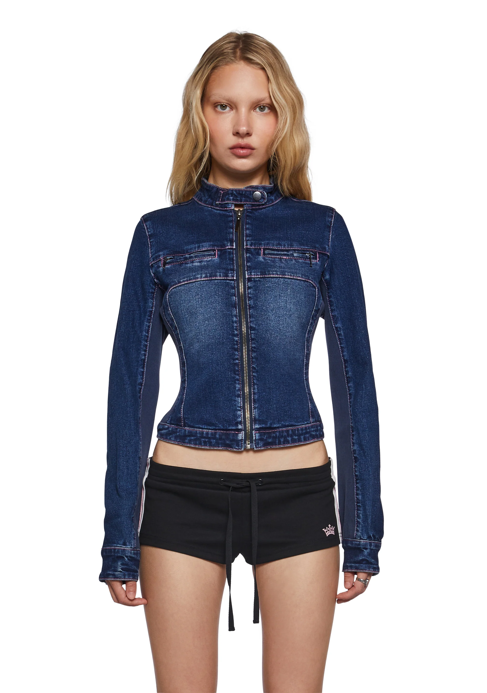 E-Mail Me Back Denim Jacket - Image 5