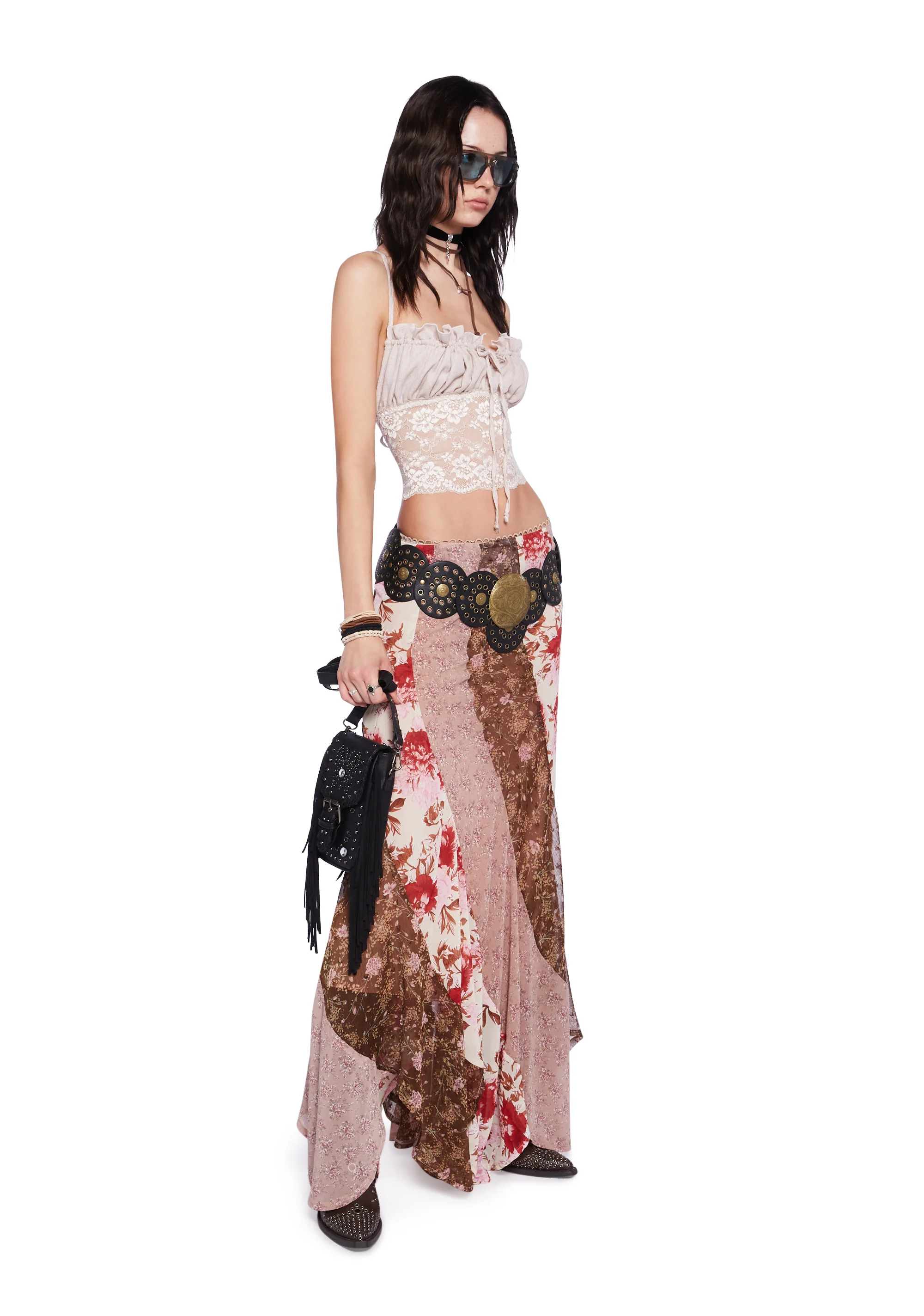 Desert Rose Convertible Cami Top - Off White - Image 2