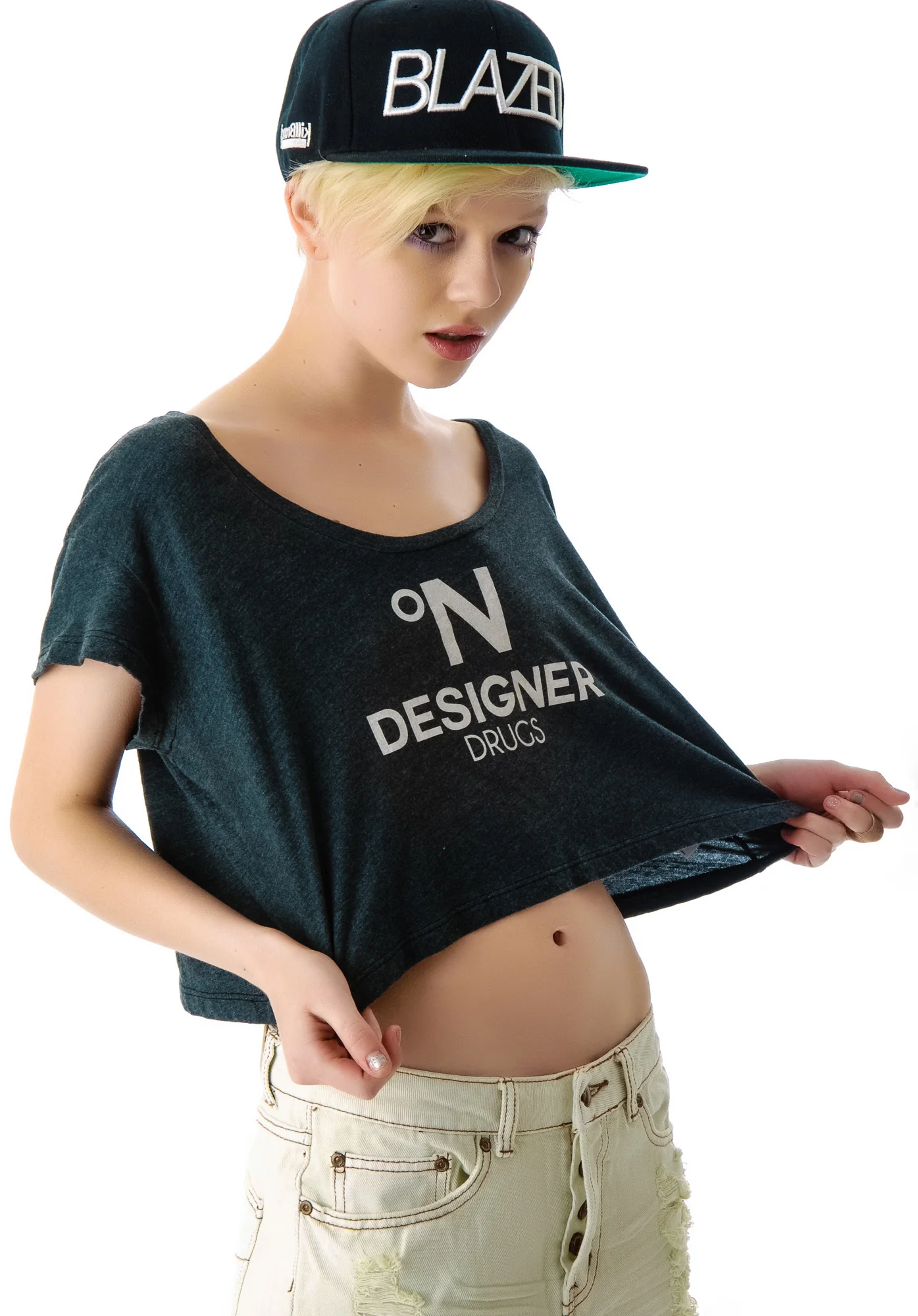 Designer Crop Tee - Image 2