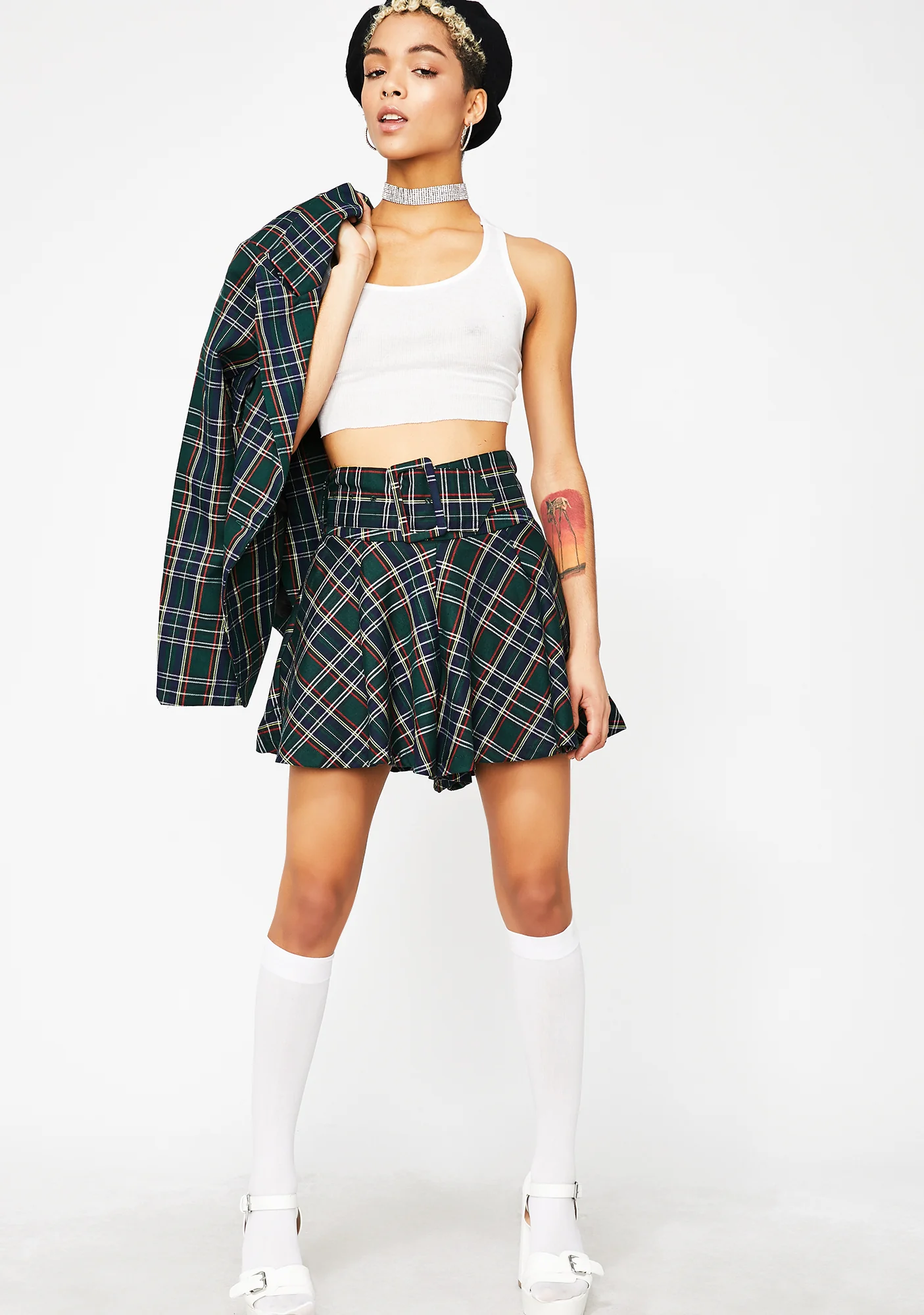 Designer Dollz Plaid Shorts - Image 2