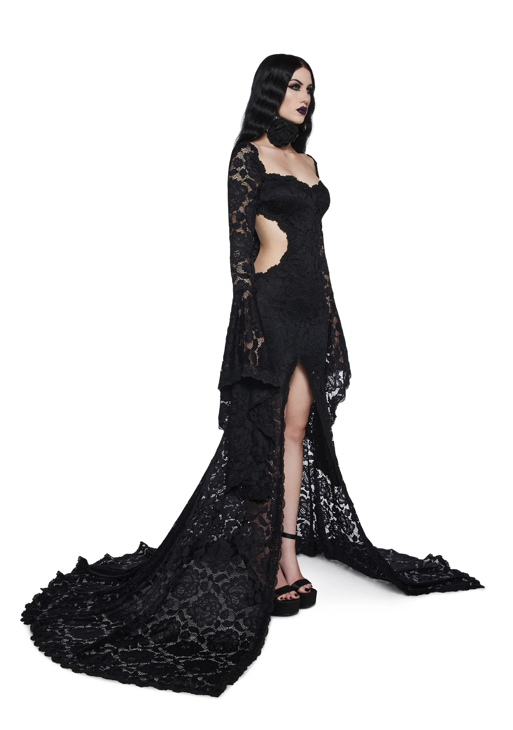 Desired Occasions Maxi Dress - Black - Image 3