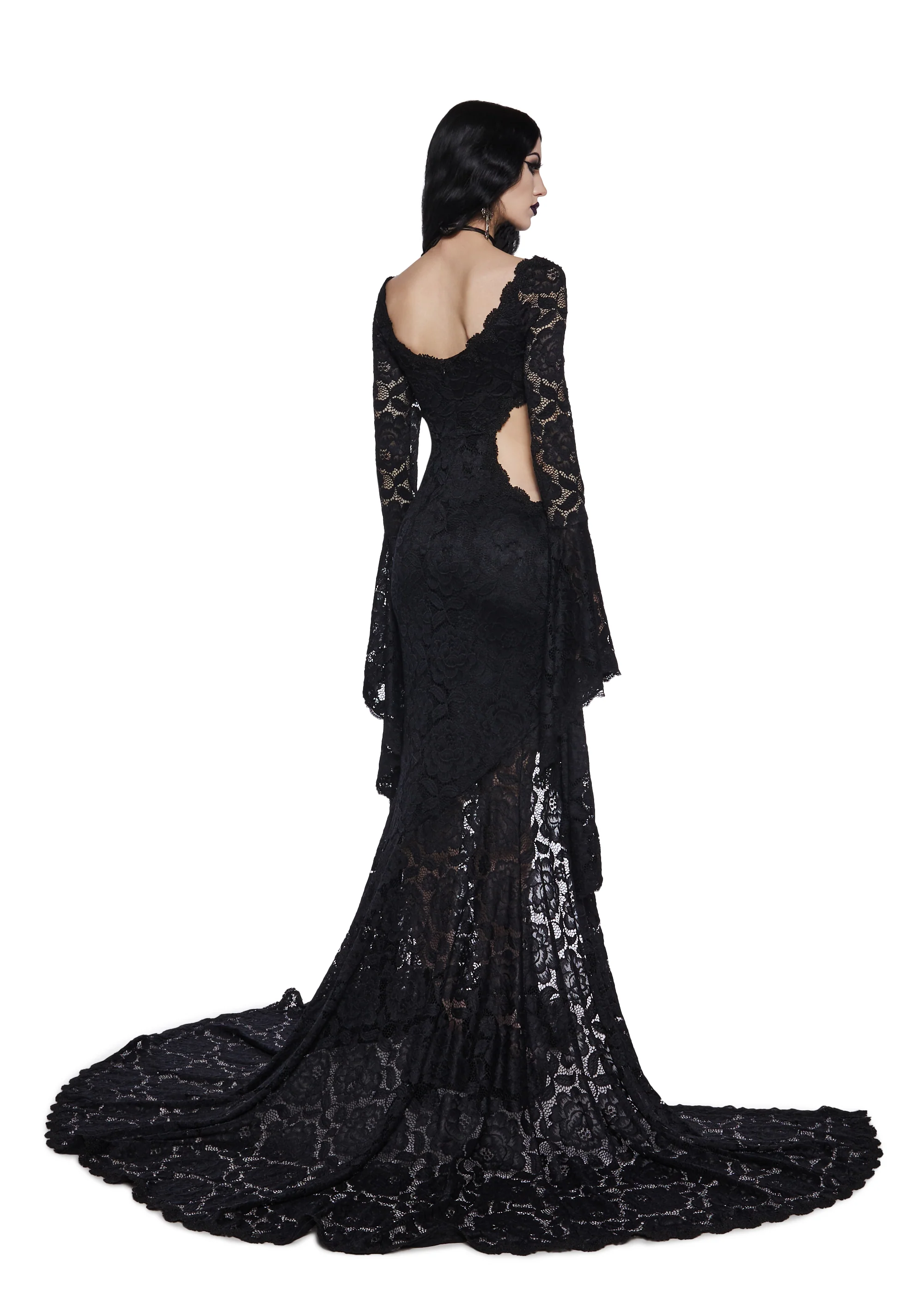 Desired Occasions Maxi Dress - Black - Image 4